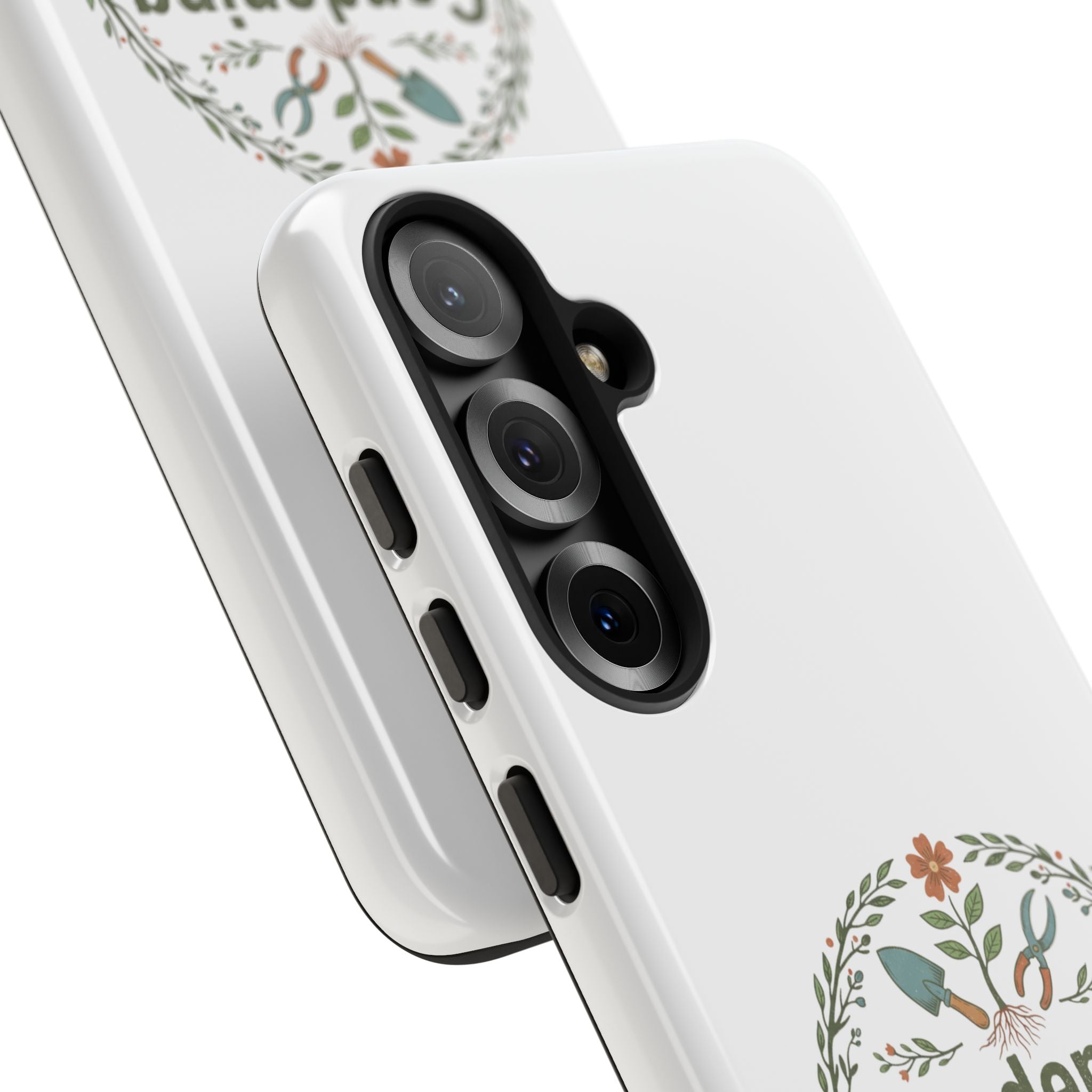 Phone Case — Gardening Addict "Plant • Grow • Repeat" Floral Garden Phone Cover