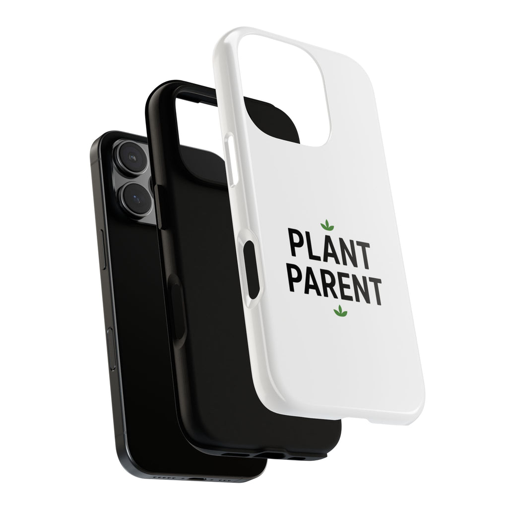 Plant Parent Tough Phone Case – Minimalist Plant Lover Protective Cover