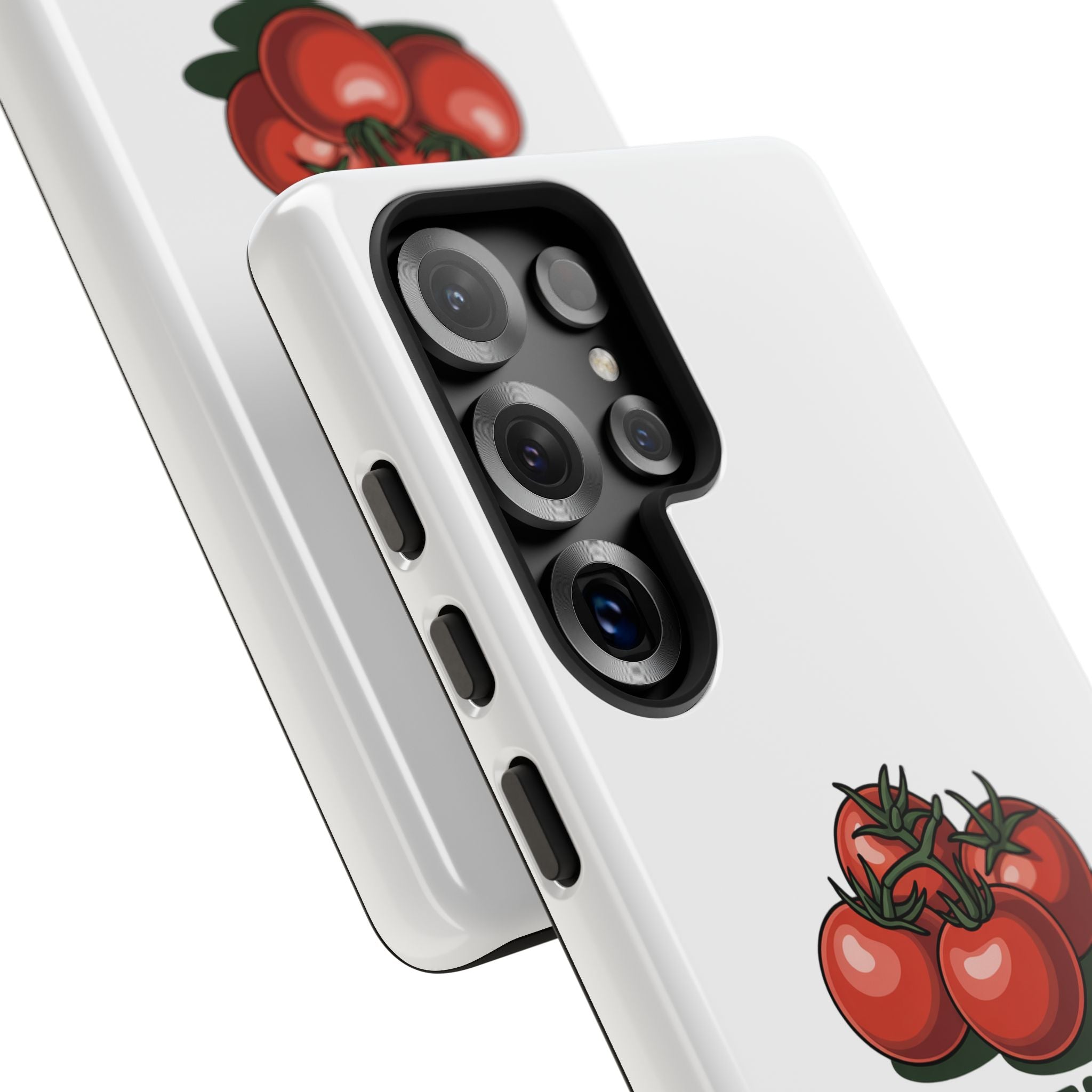 Phone Case — "Gardening Is Cheaper Than Therapy And You Get Tomatoes" Tomato Illustration