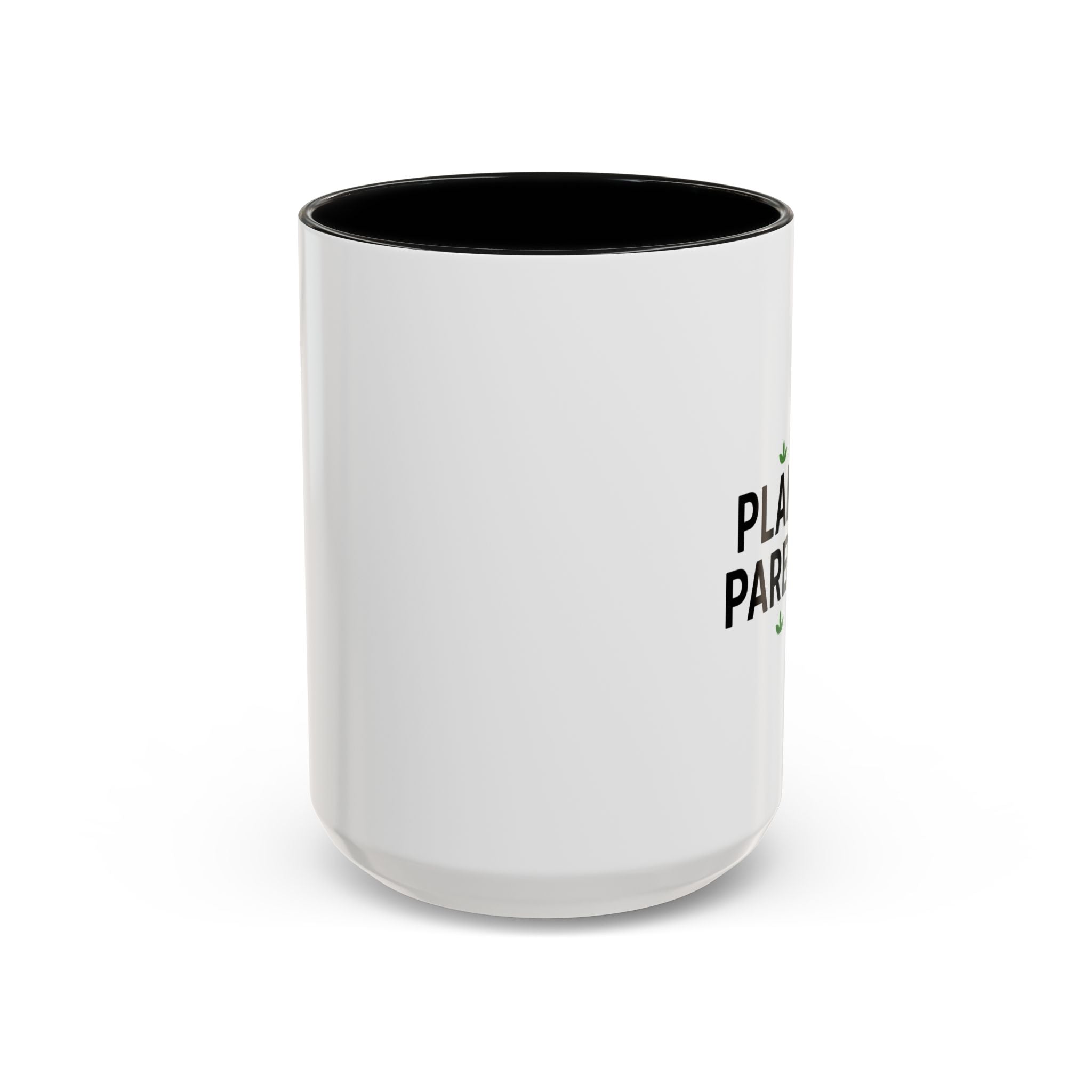 Plant Parent Accent Coffee Mug — Cute Green Houseplant Gift (11/15oz)