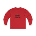 Plant Parent Long Sleeve Tee — Cute Minimalist Plant Lover Shirt