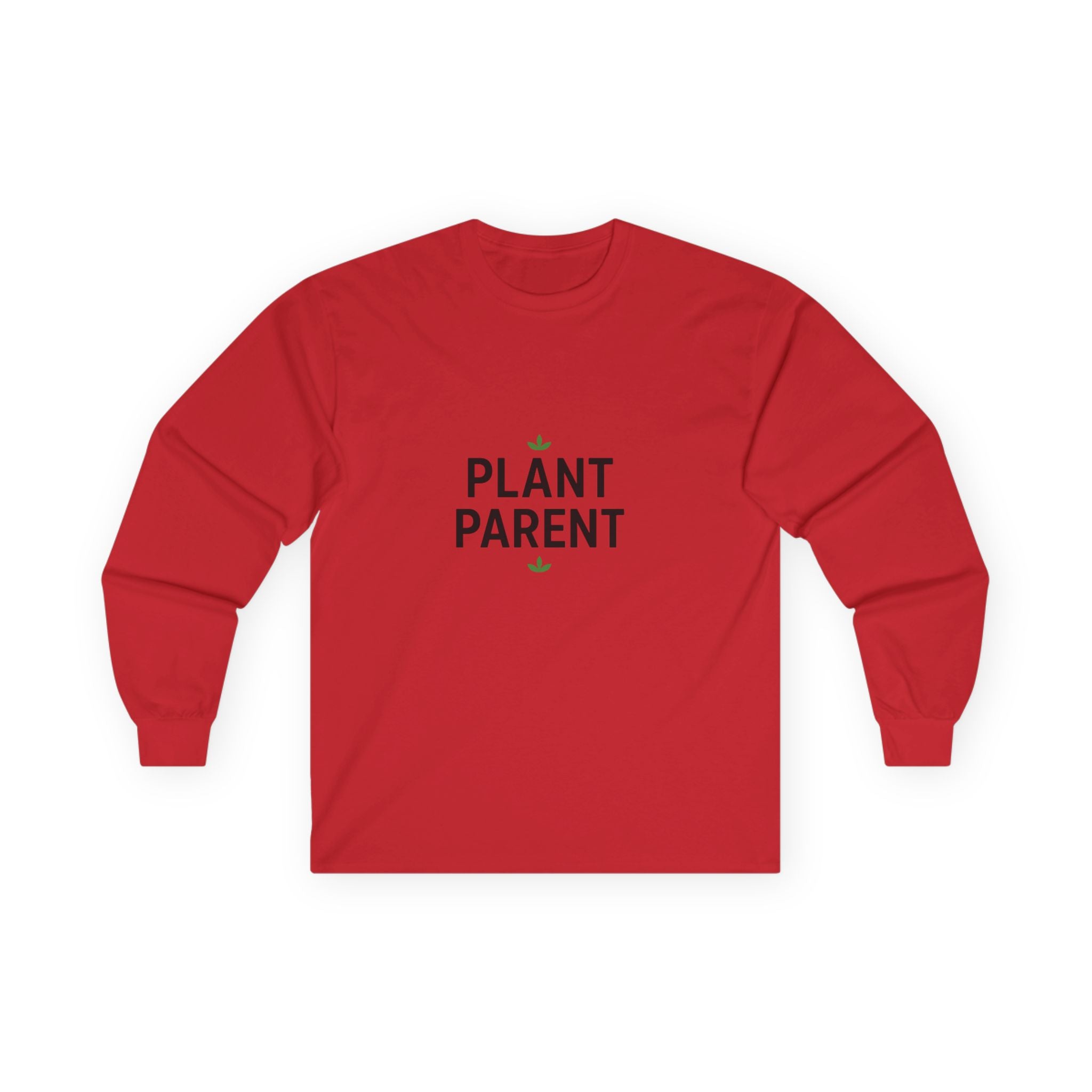 Plant Parent Long Sleeve Tee — Cute Minimalist Plant Lover Shirt