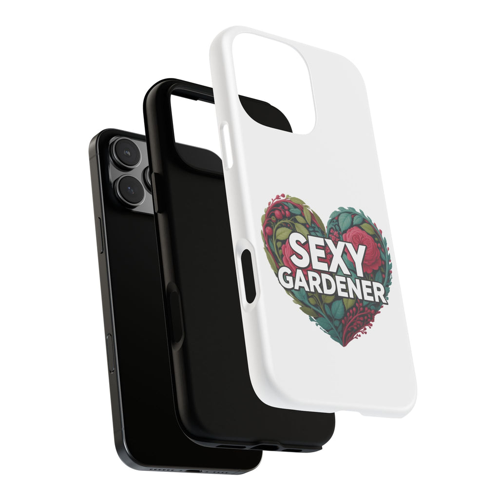 Sexy Gardener Phone Case — Floral Heart Garden Lover Tough Case
