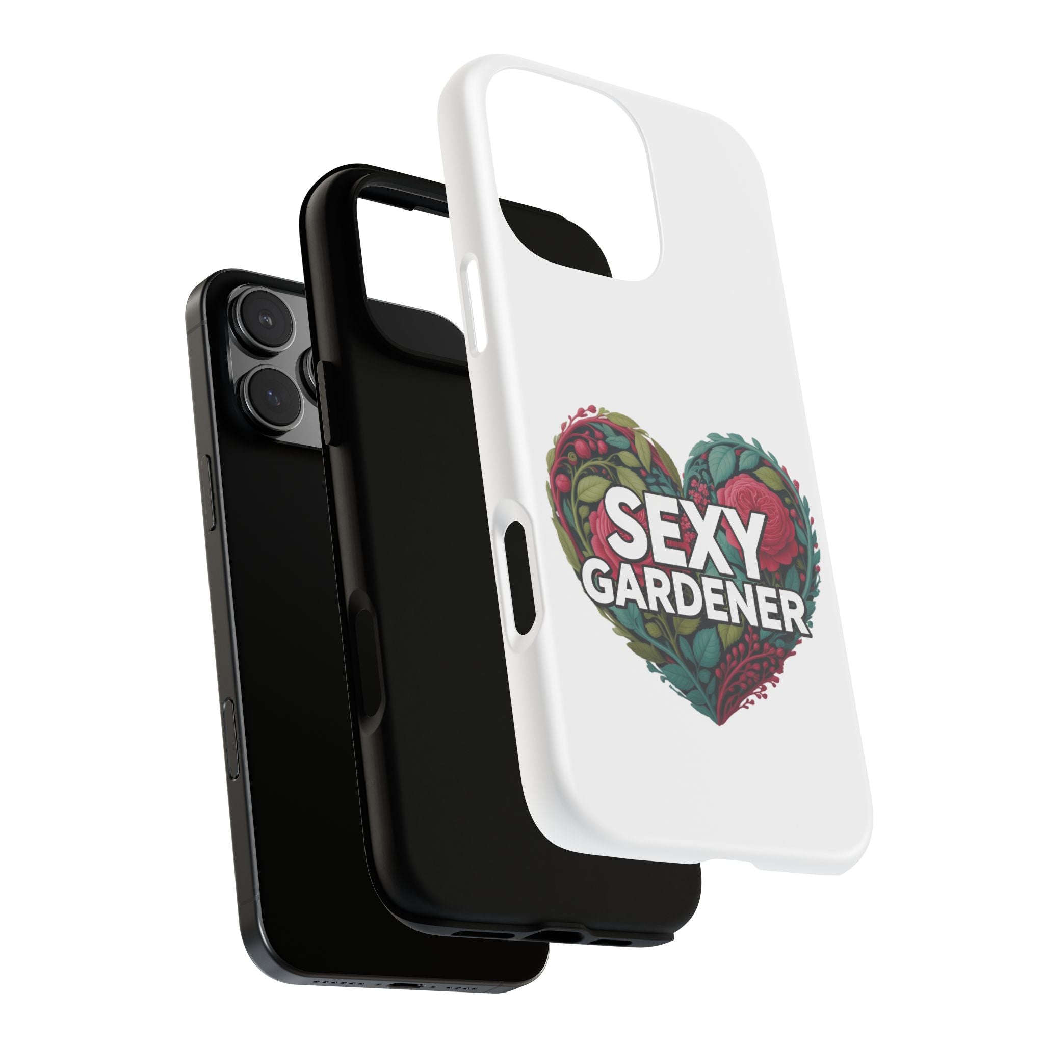 Sexy Gardener Phone Case — Floral Heart Garden Lover Tough Case