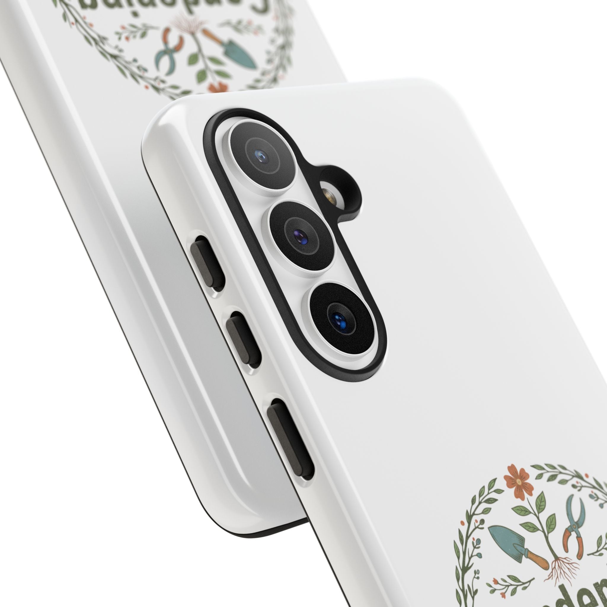 Phone Case — Gardening Addict "Plant • Grow • Repeat" Floral Garden Phone Cover