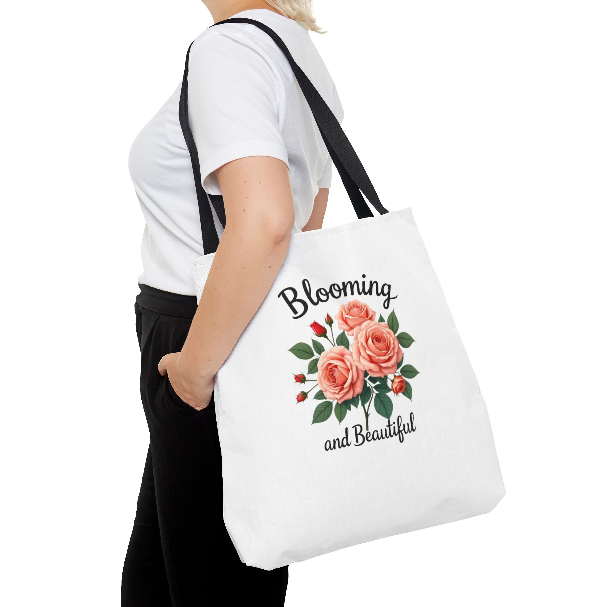 Blooming and Beautiful Floral Tote Bag