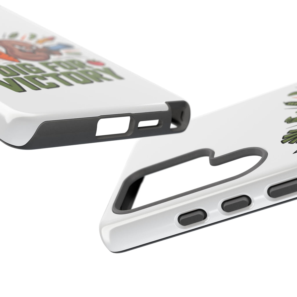 Phone Case — 'Dig For Victory' Veggie Combat Garden Design