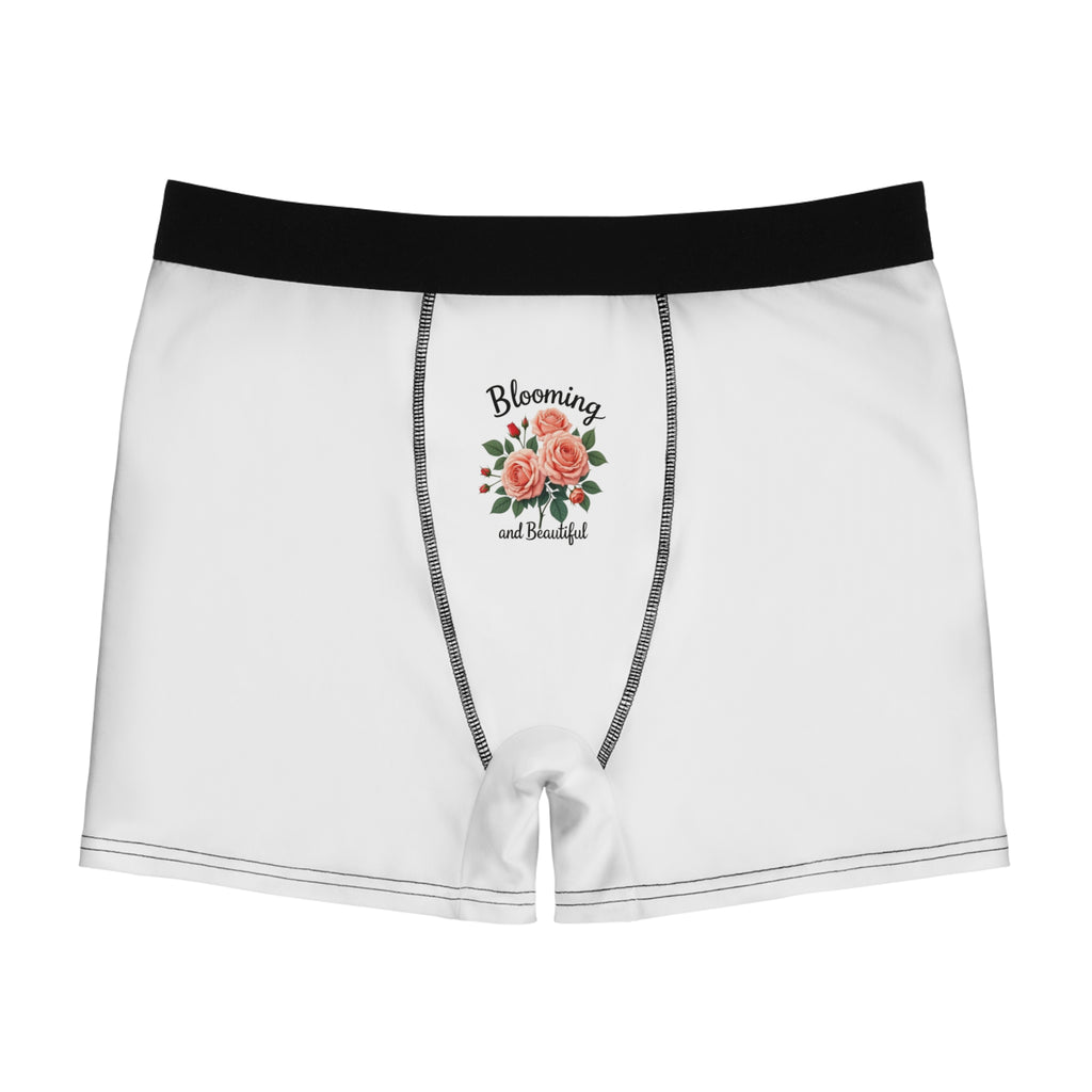 Blooming and Beautiful Boxer Briefs — Floral Men's Underwear