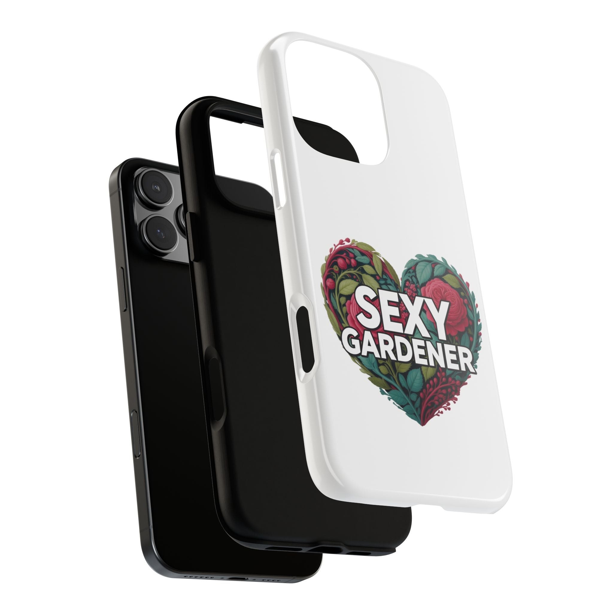 Sexy Gardener Phone Case — Floral Heart Garden Lover Tough Case