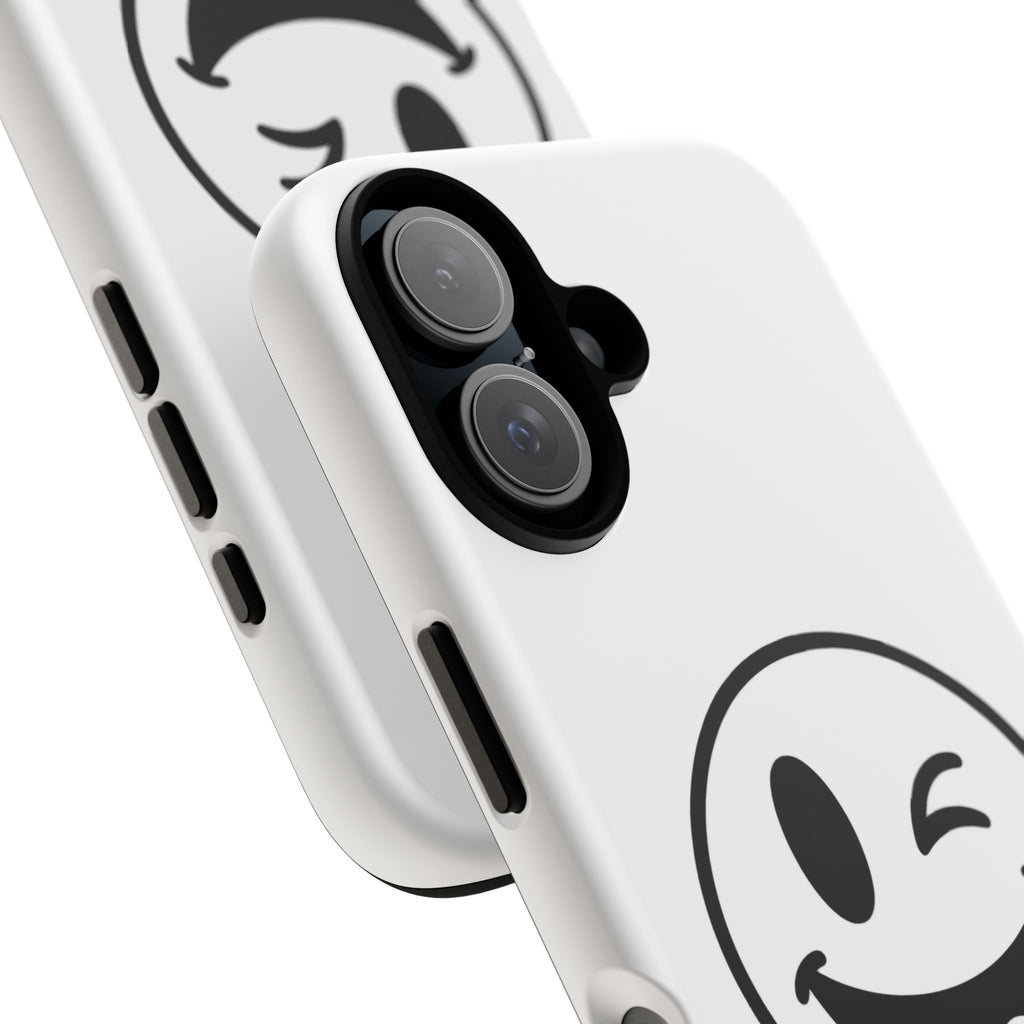 Phone Case — Winking Smiley “sexy gardener” Graphic