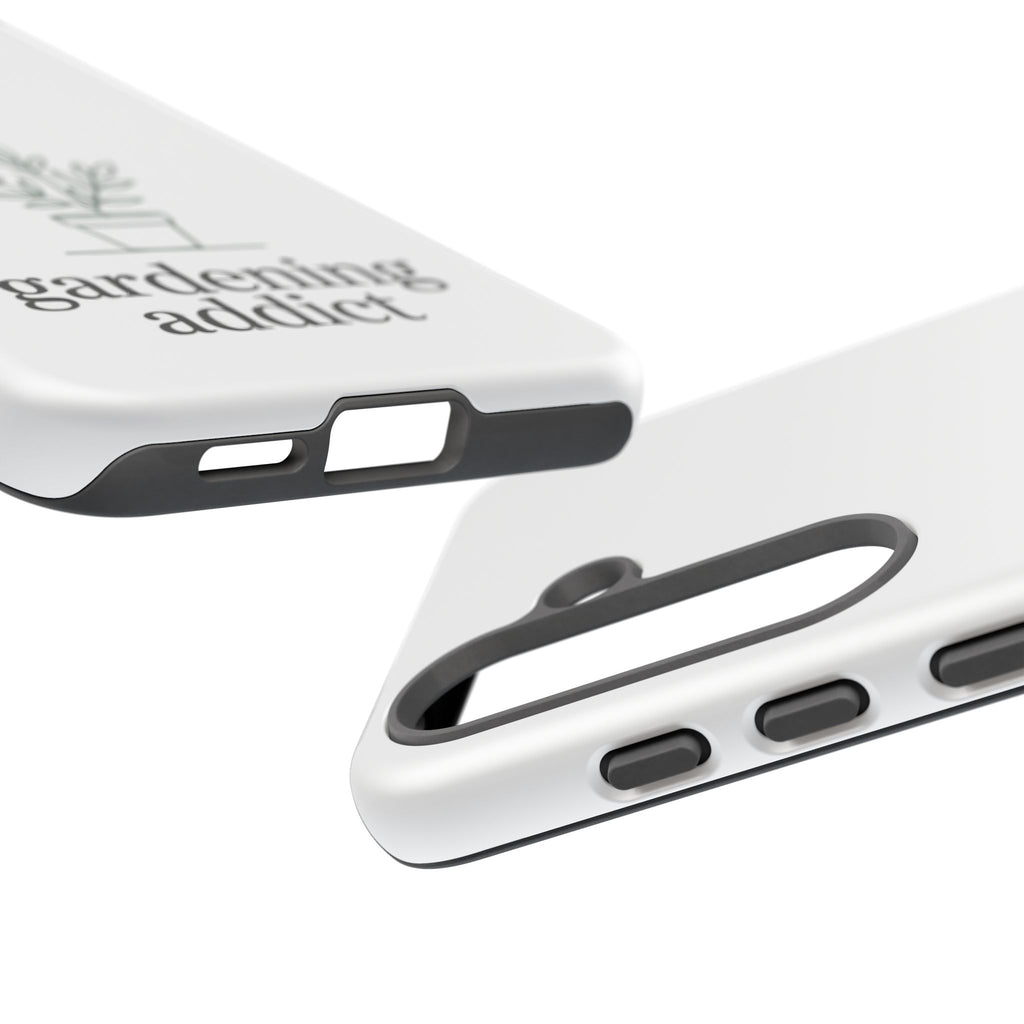 Phone Case — 'gardening addict' Minimal Plant Design