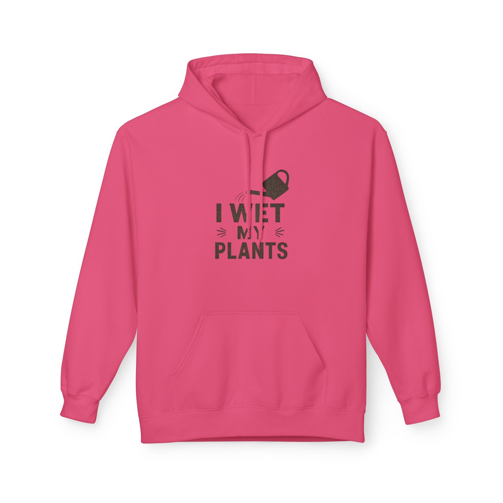 Plant Lover Hoodie — "I Wet My Plants" Watering Can Garden Sweatshirt
