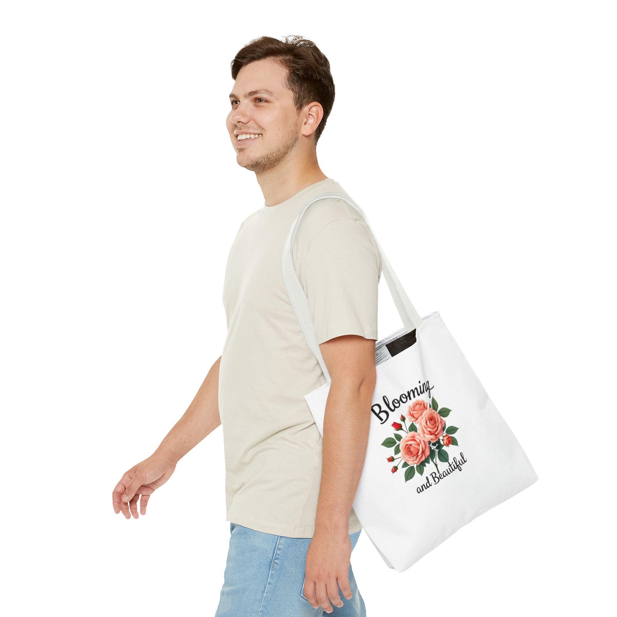 Blooming and Beautiful Floral Tote Bag
