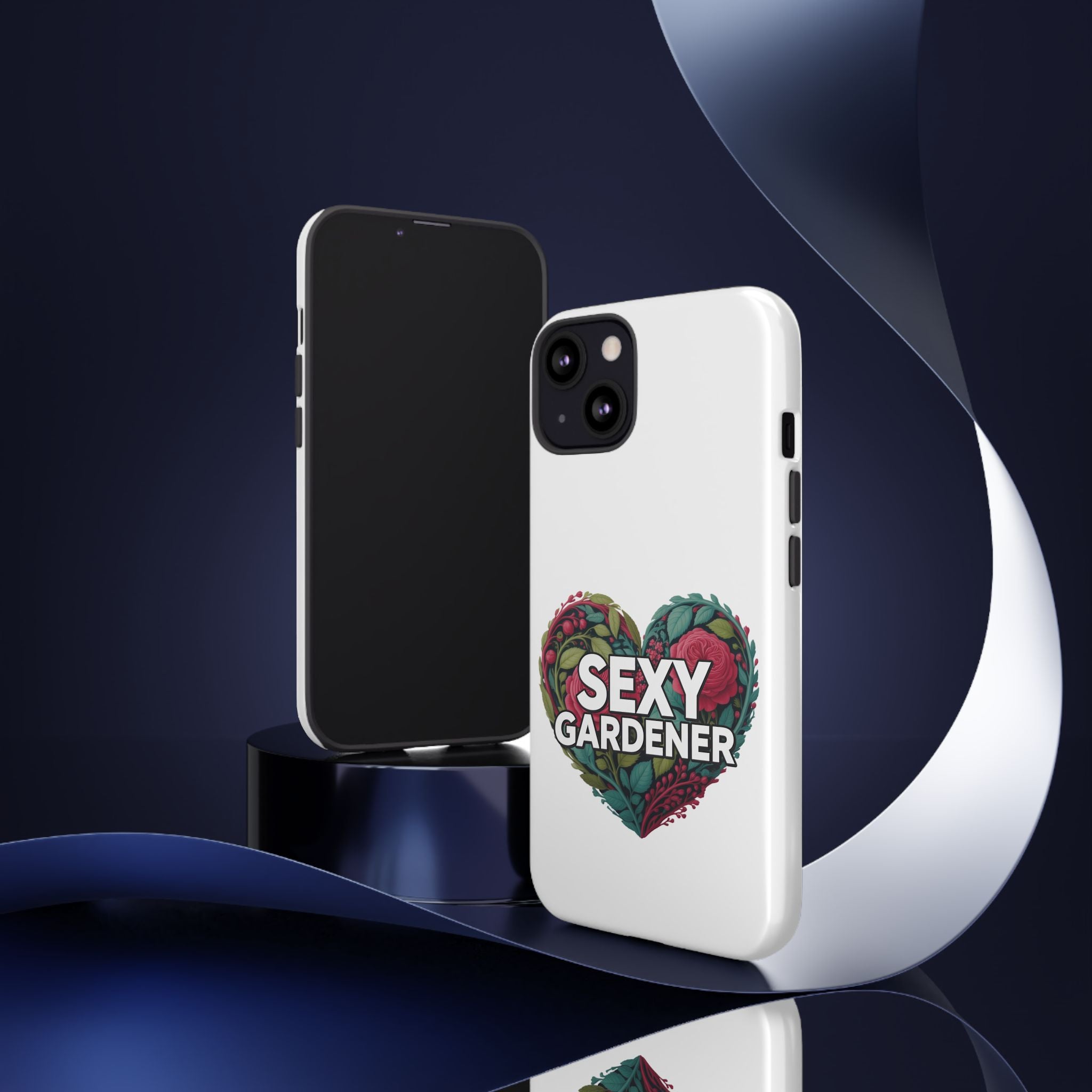 Sexy Gardener Phone Case — Floral Heart Garden Lover Tough Case
