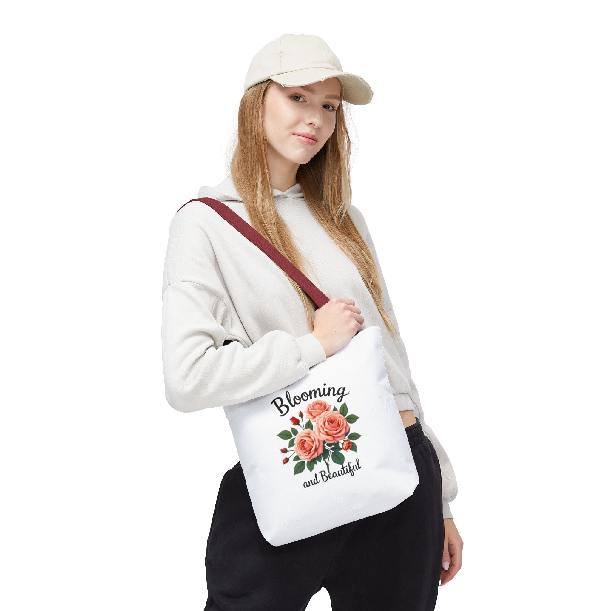 Blooming and Beautiful Floral Tote Bag