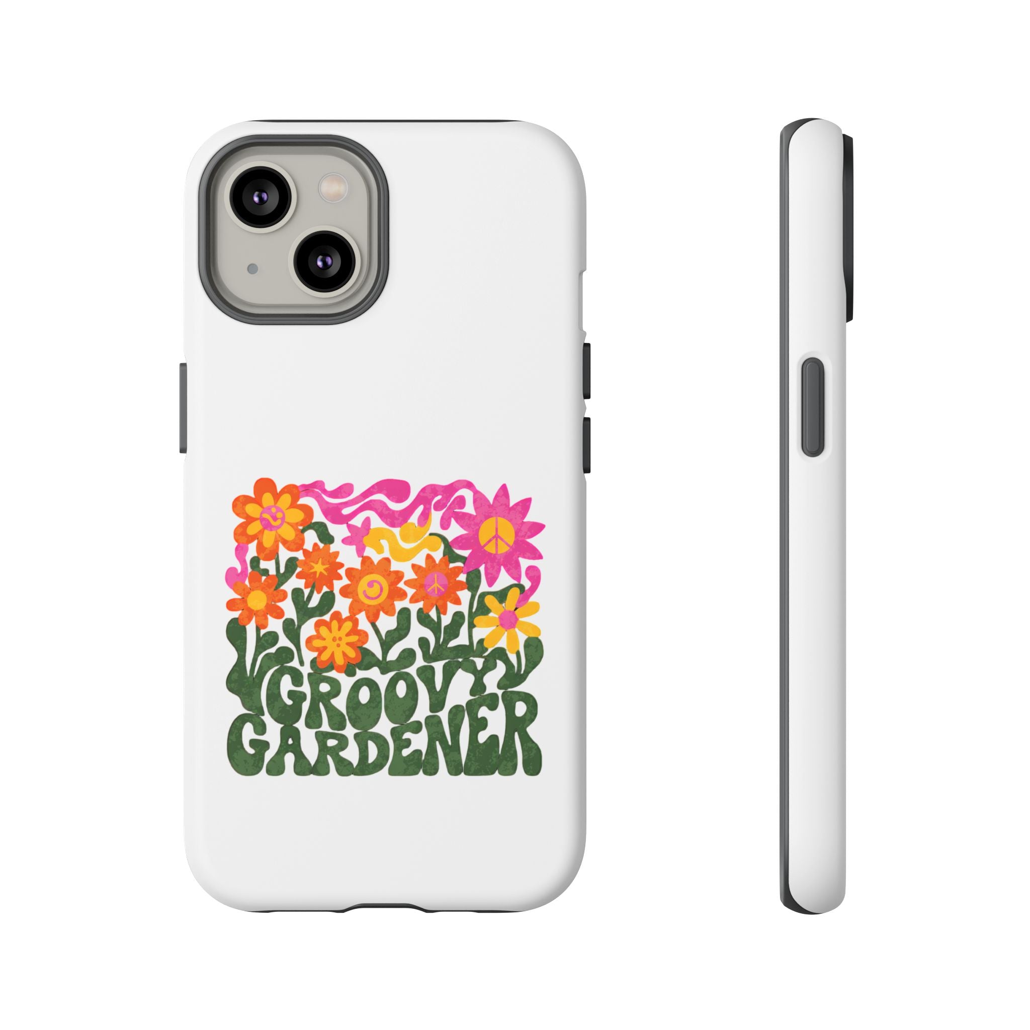Groovy Gardener Phone Case - Retro Floral iPhone Cover