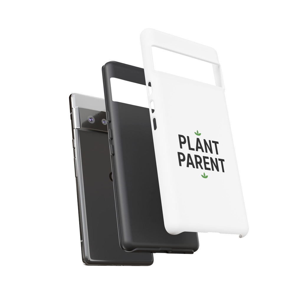Plant Parent Tough Phone Case – Minimalist Plant Lover Protective Cover