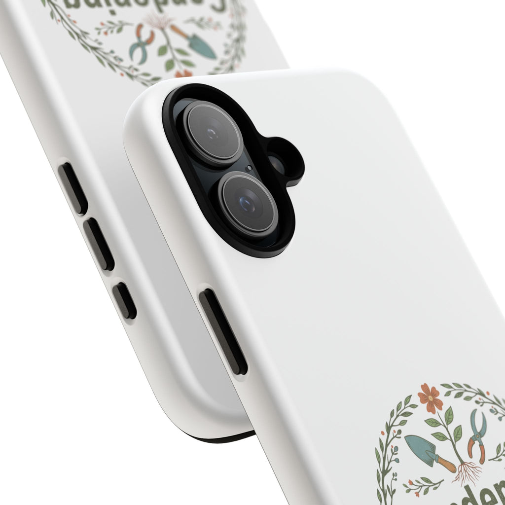 Phone Case — Gardening Addict "Plant • Grow • Repeat" Floral Garden Phone Cover