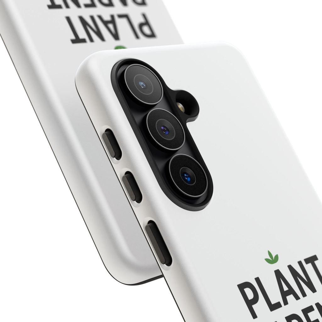 Plant Parent Tough Phone Case – Minimalist Plant Lover Protective Cover