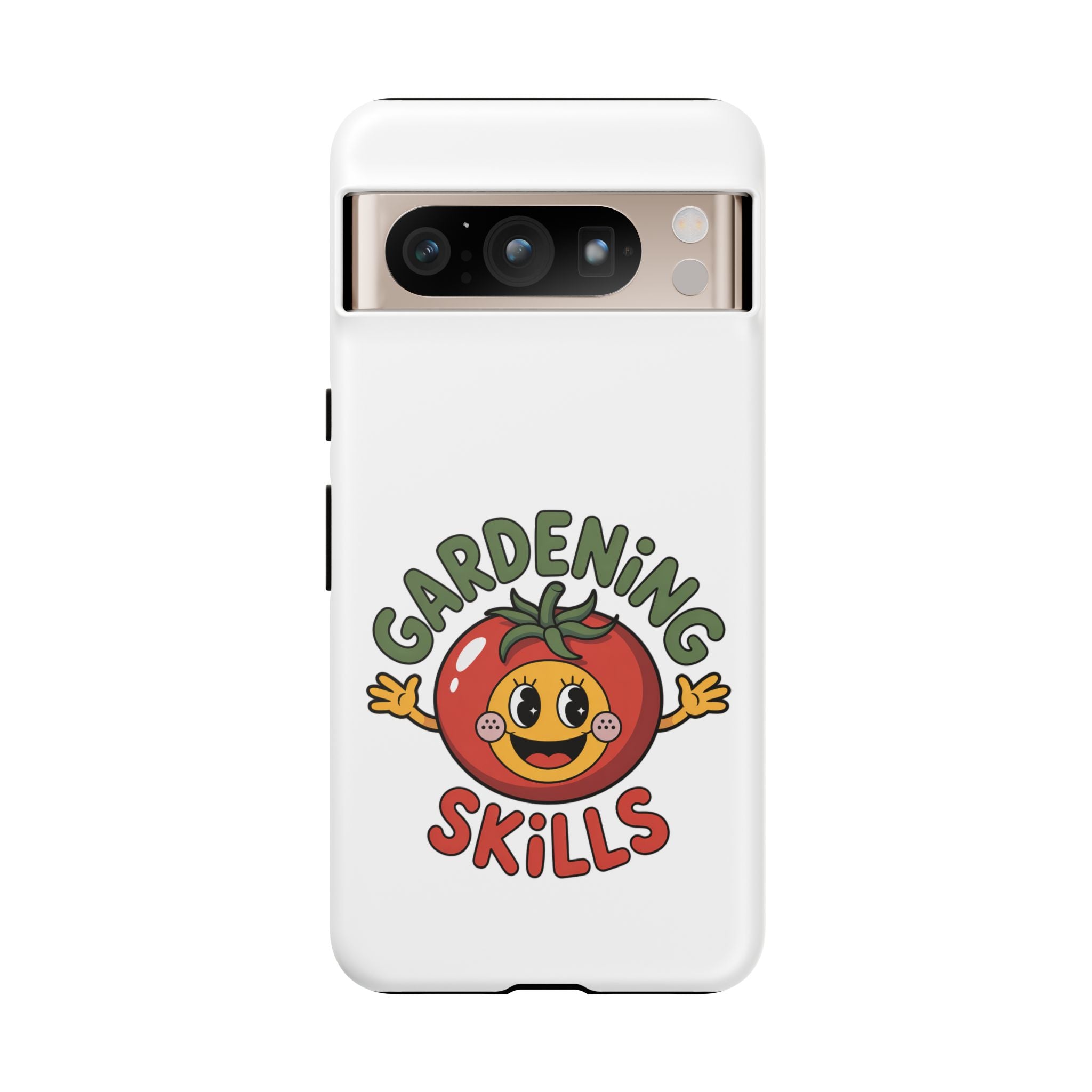 Gardening Skills Phone Case — Cute Tomato Plant Lover Protective Cover