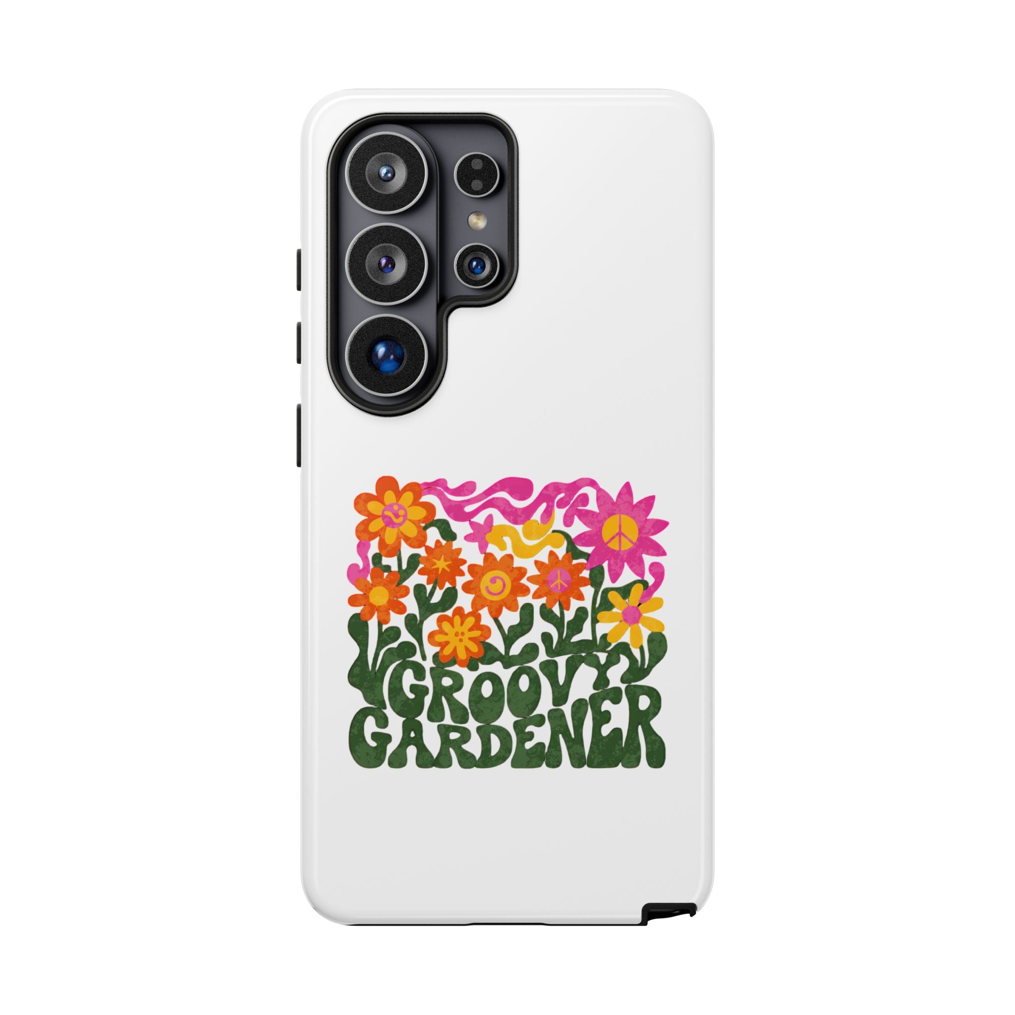 Groovy Gardener Phone Case - Retro Floral iPhone Cover