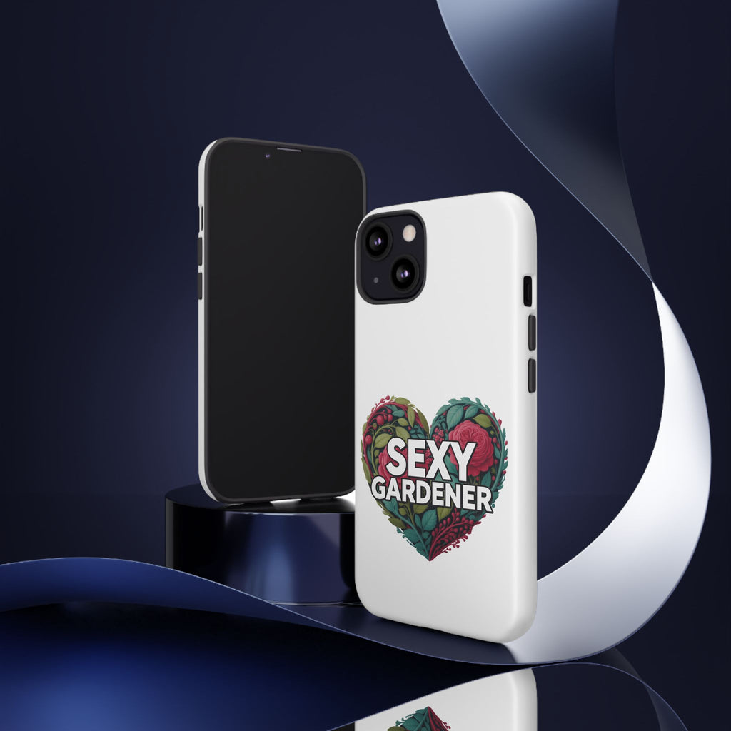 Sexy Gardener Phone Case — Floral Heart Garden Lover Tough Case
