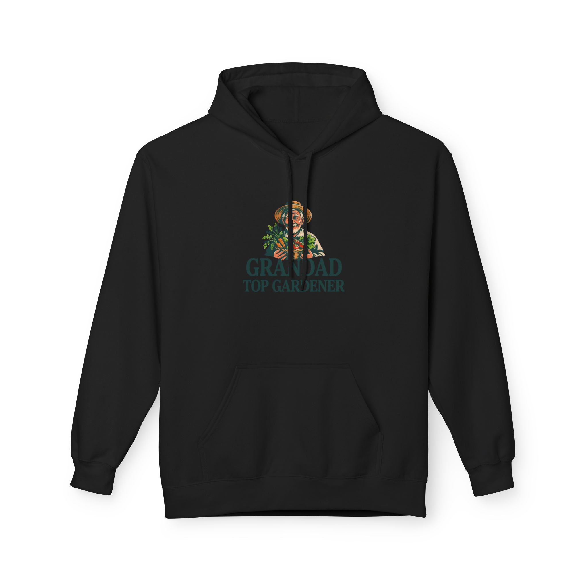 Grandad Top Gardener Hoodie – Floral Gardening Gift for Grandpa