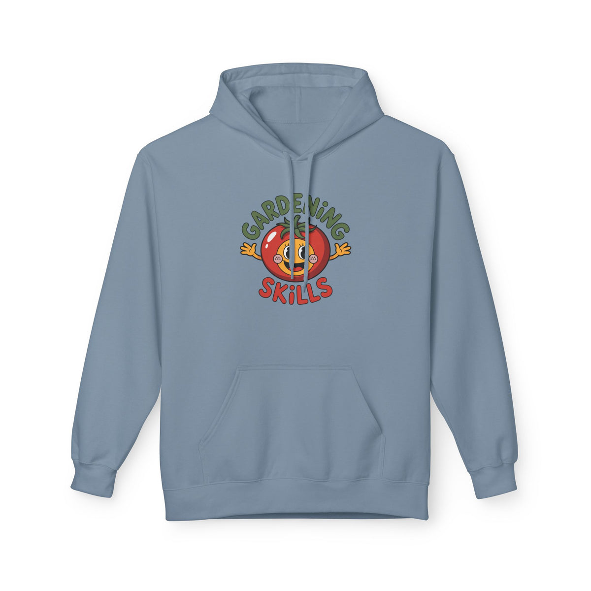 Gardening Skills Hoodie — Cute Tomato Illustration Gardeners Gift