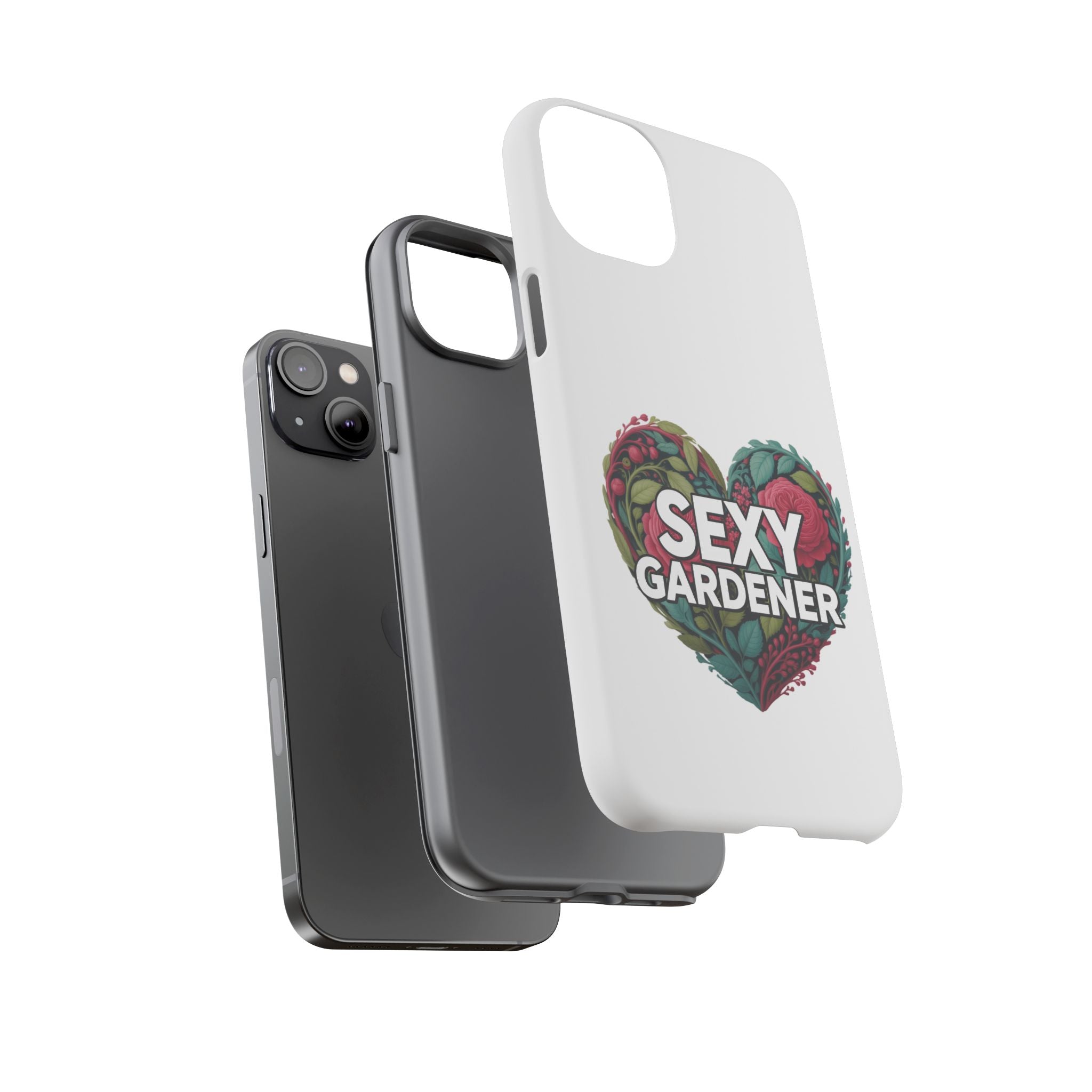 Sexy Gardener Phone Case — Floral Heart Garden Lover Tough Case