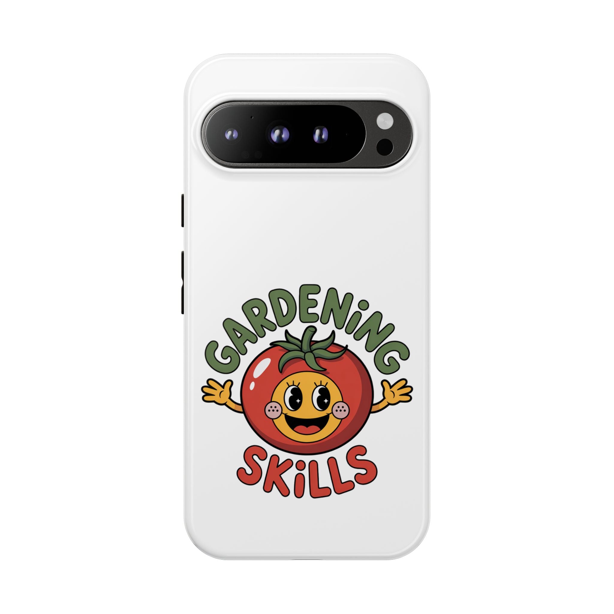 Gardening Skills Phone Case — Cute Tomato Plant Lover Protective Cover