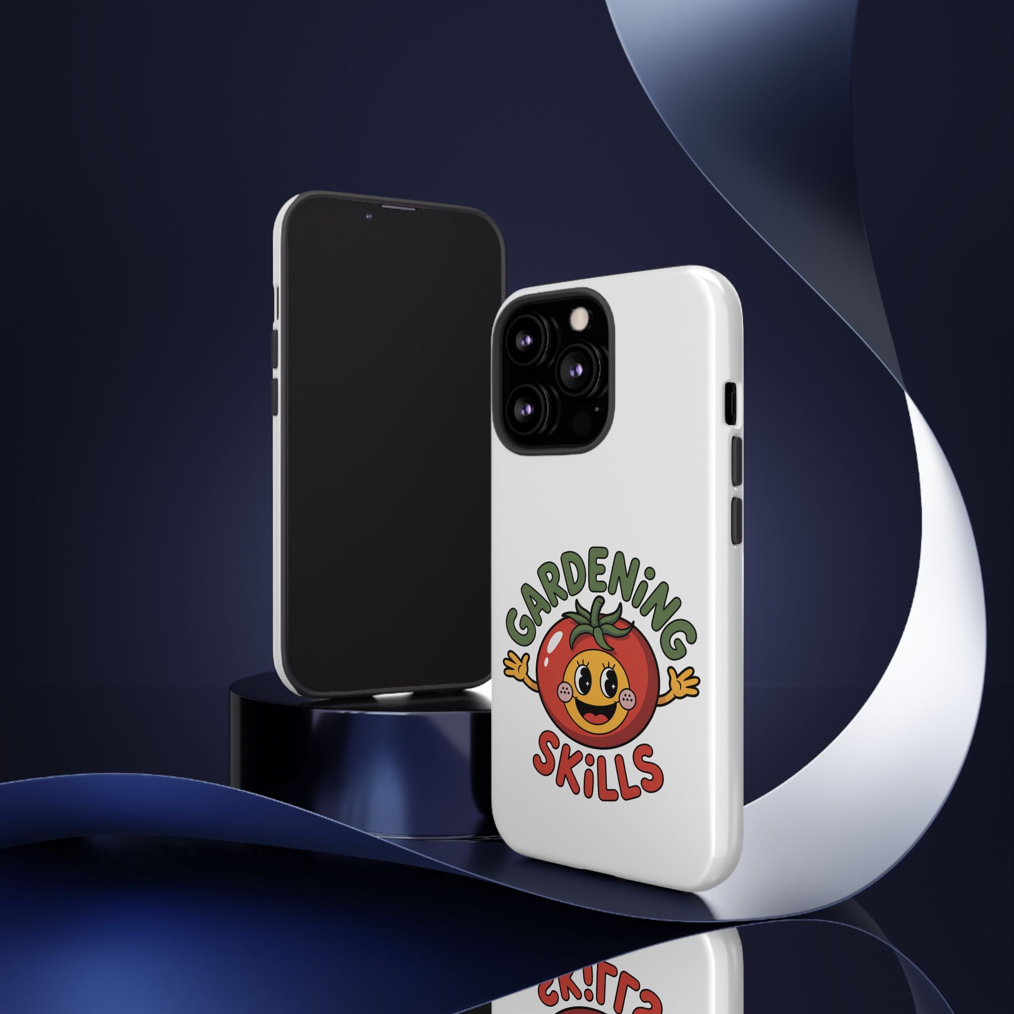 Gardening Skills Phone Case — Cute Tomato Plant Lover Protective Cover