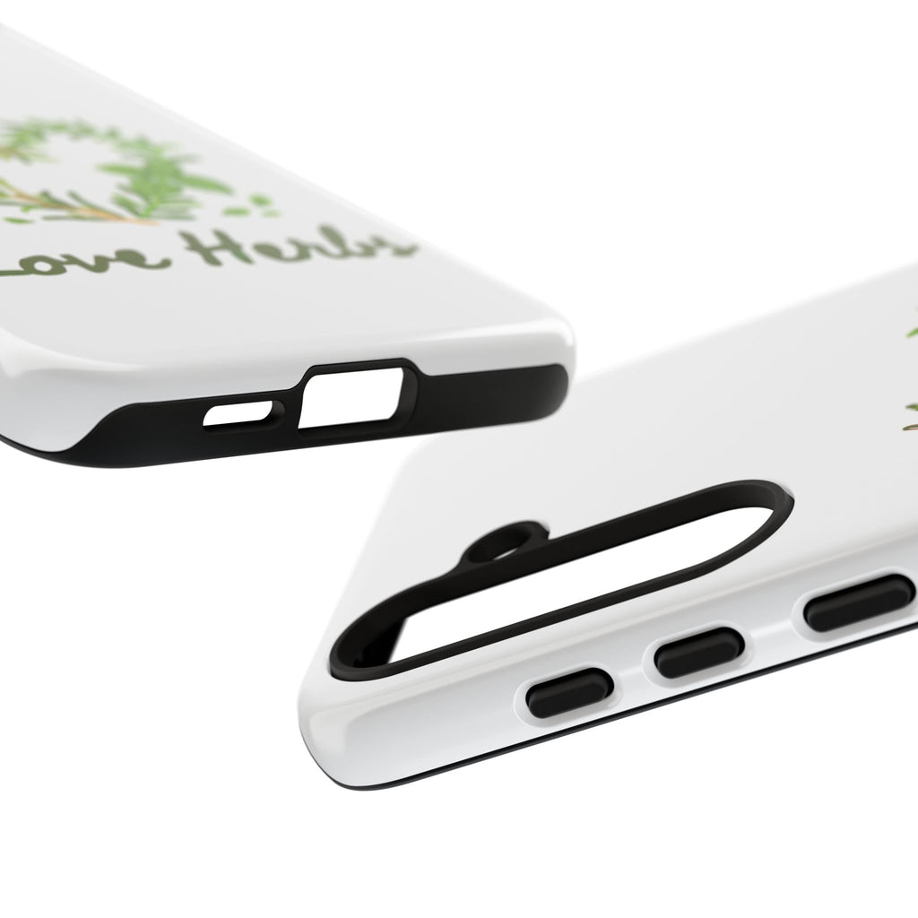 Herb Heart Phone Case - "Love Herbs" Botanical iPhone Cover