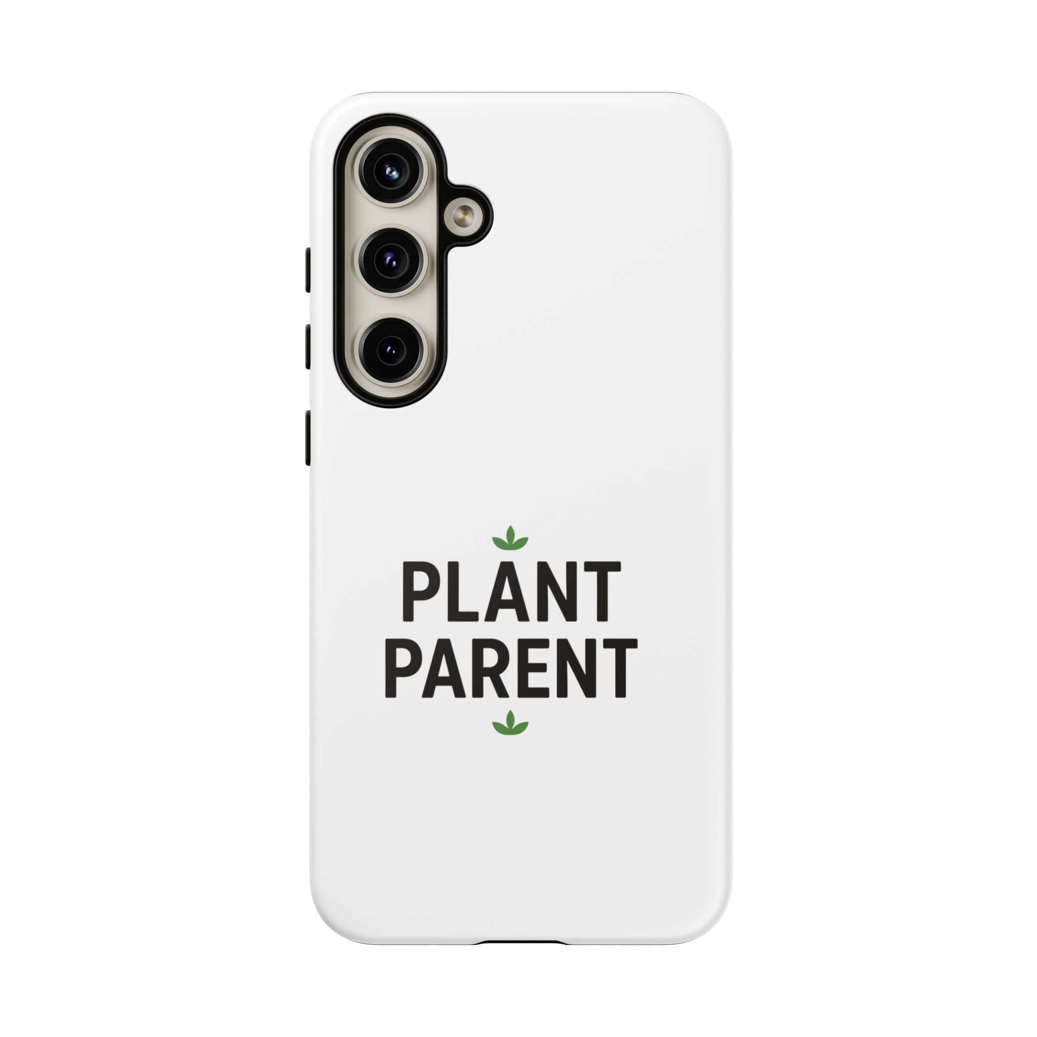 Plant Parent Tough Phone Case – Minimalist Plant Lover Protective Cover