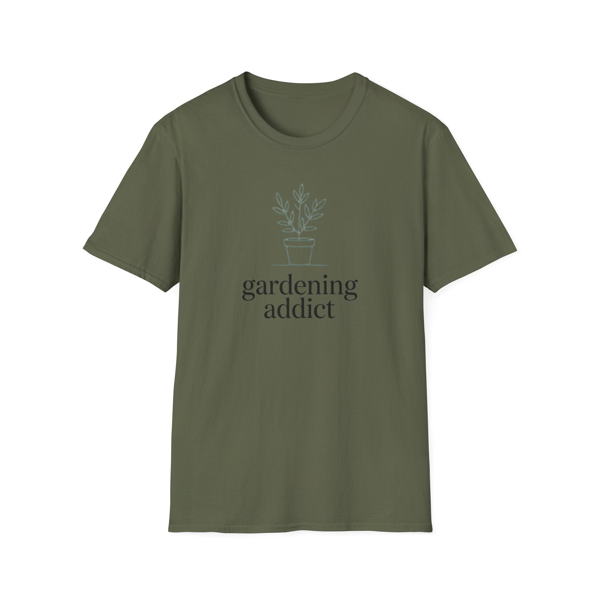 Gardening Addict T-Shirt — Minimal Plant Lover Tee