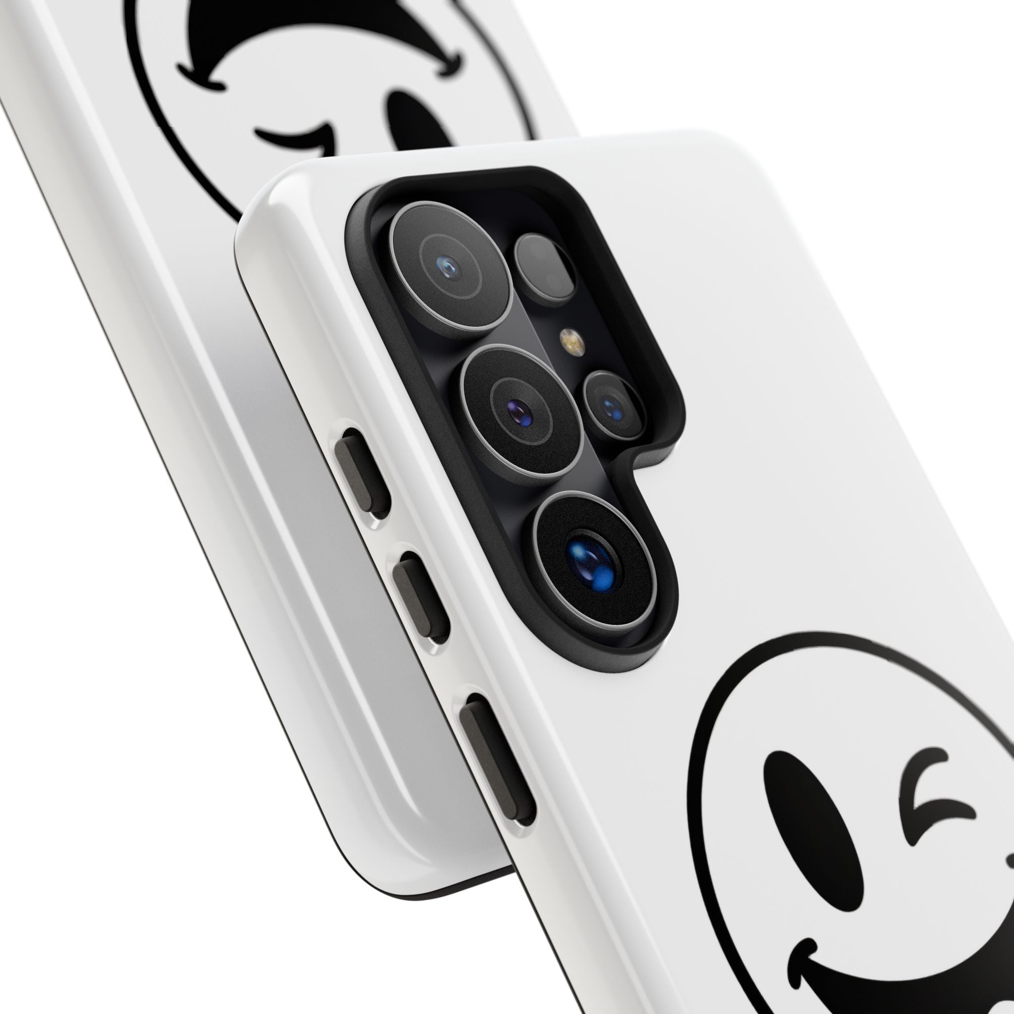 Phone Case — Winking Smiley “sexy gardener” Graphic