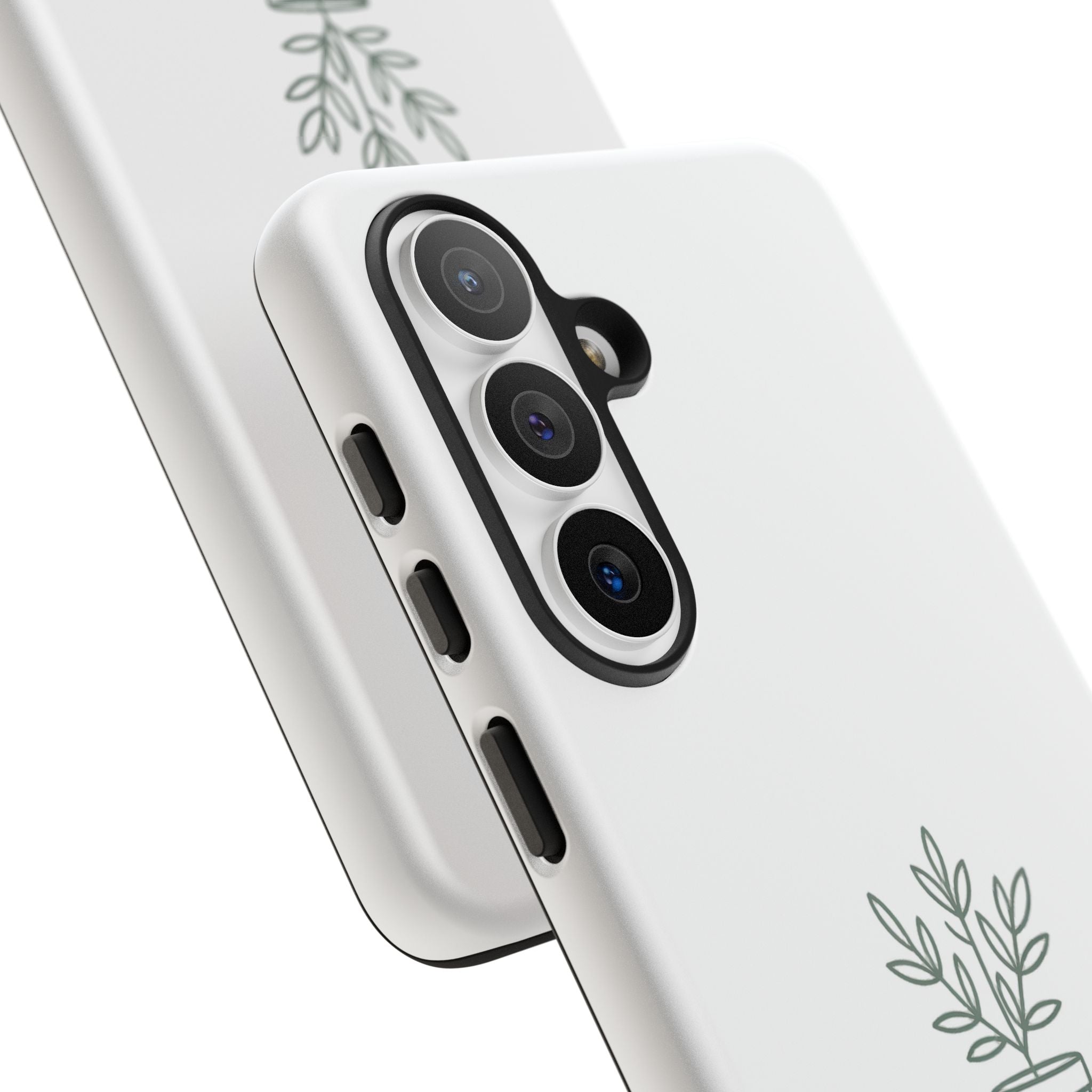 Phone Case — 'gardening addict' Minimal Plant Design