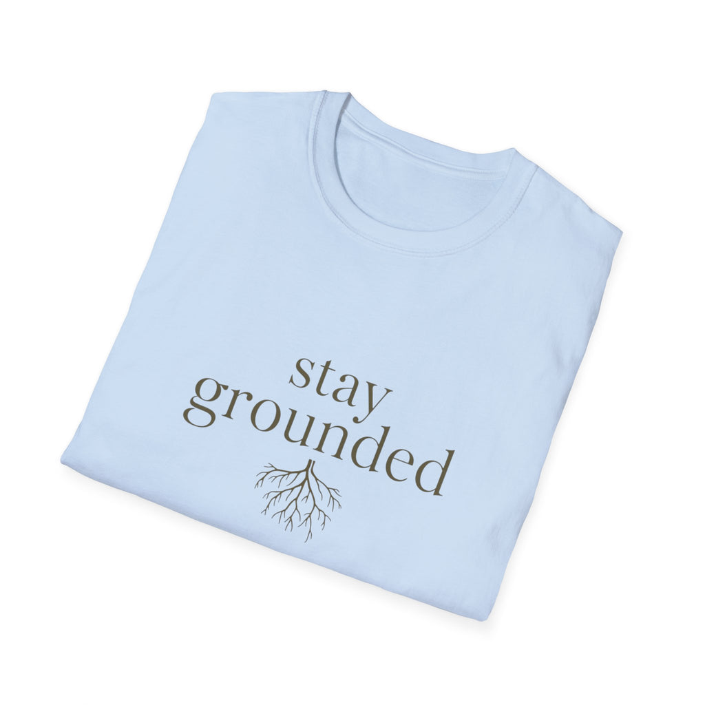Stay Grounded Tee — Minimalist Rooted Graphic T-Shirt