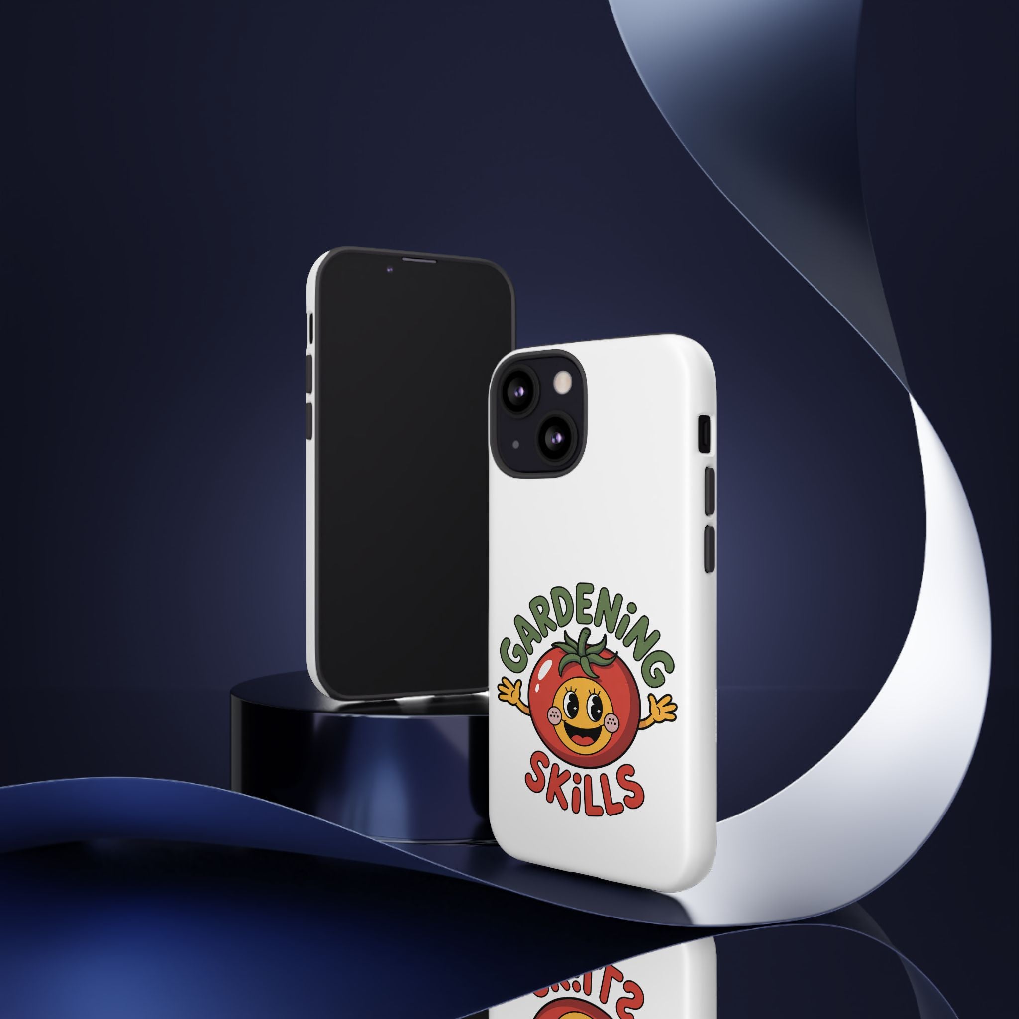 Gardening Skills Phone Case — Cute Tomato Plant Lover Protective Cover