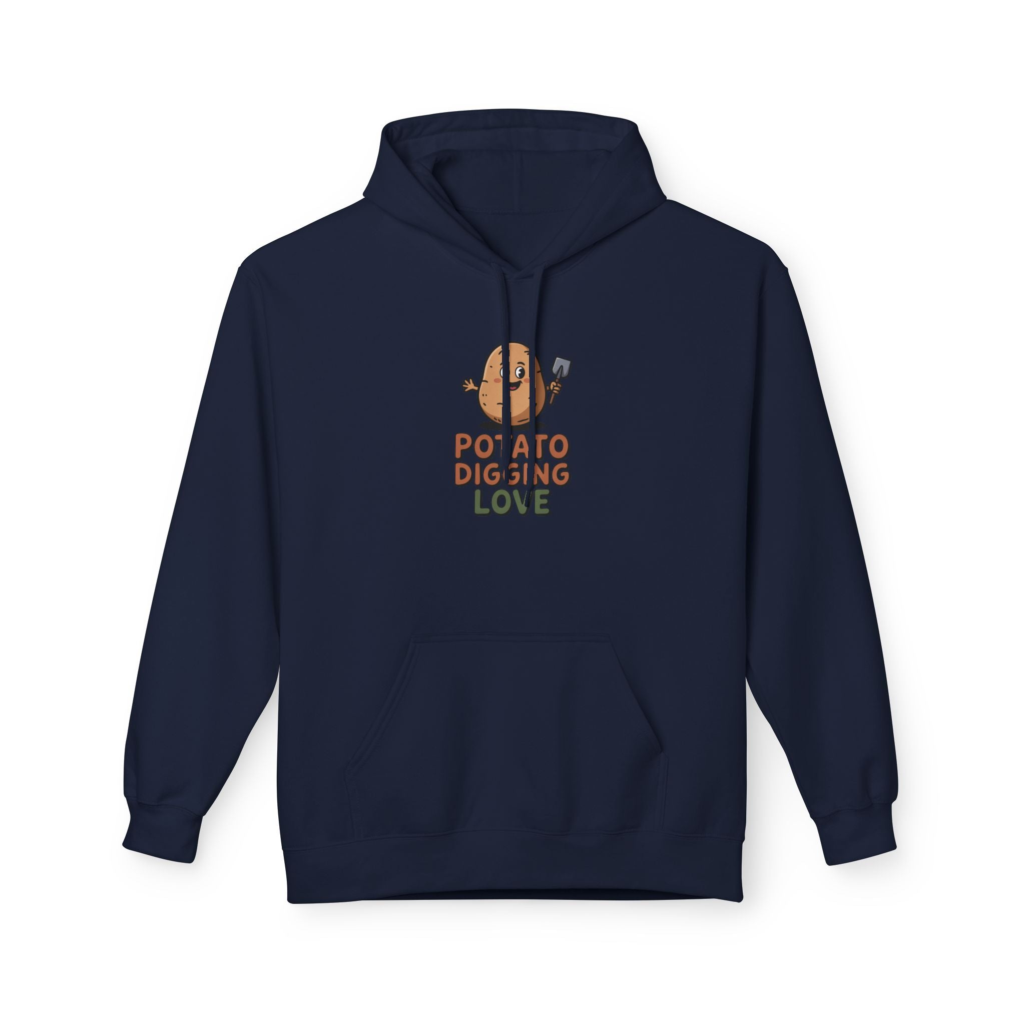 Potato Digging Love Hoodie — Cute Gardener Veggie Graphic Sweatshirt