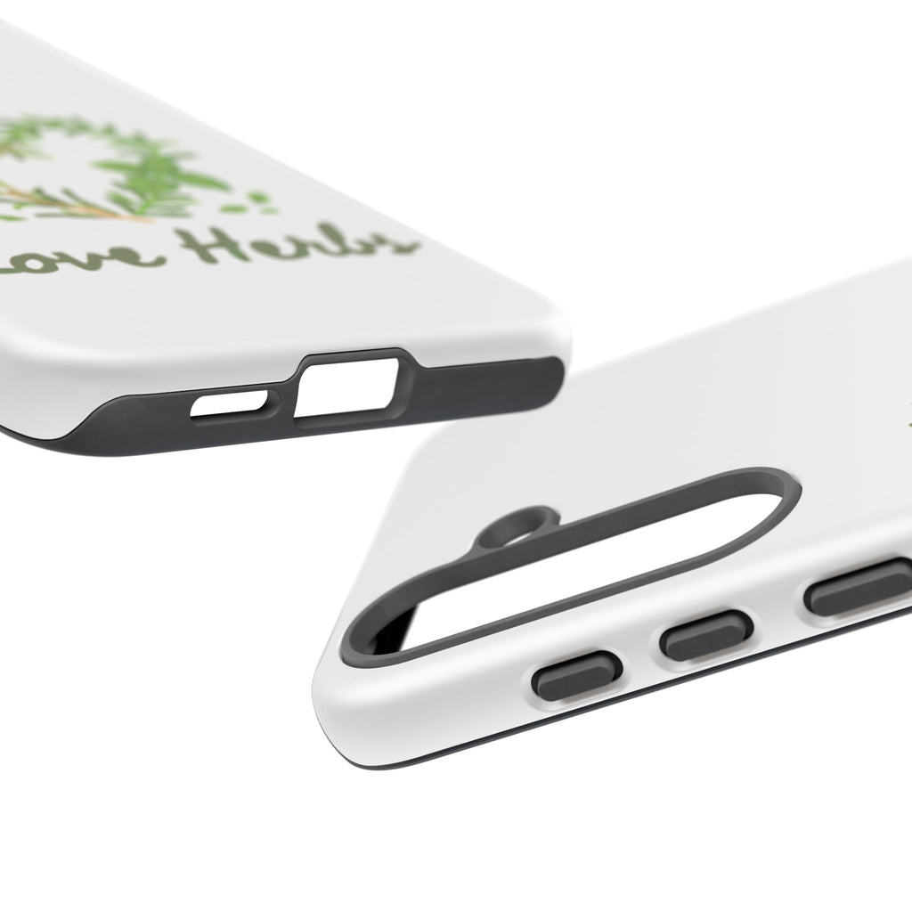 Herb Heart Phone Case - "Love Herbs" Botanical iPhone Cover