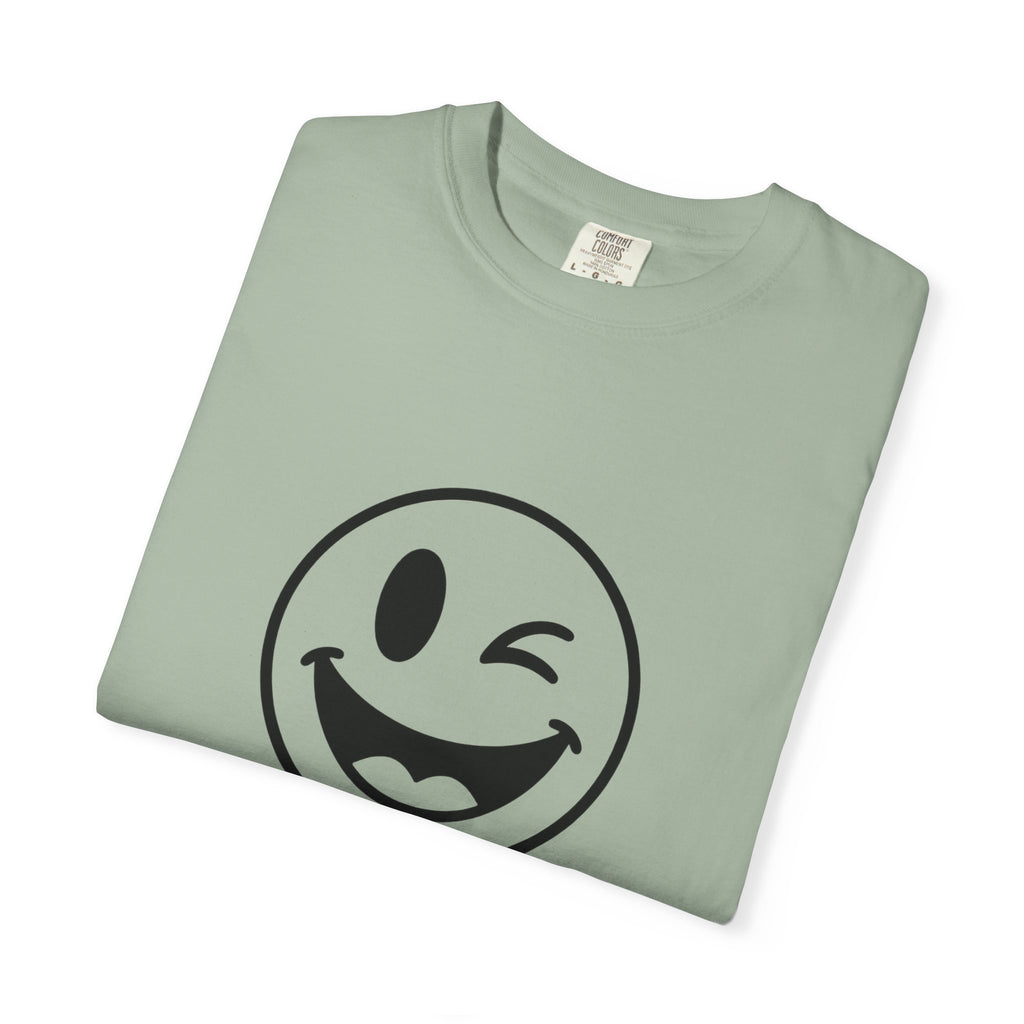 Sexy Gardener T-Shirt — Winking Smiley Graphic Tee for Gardeners