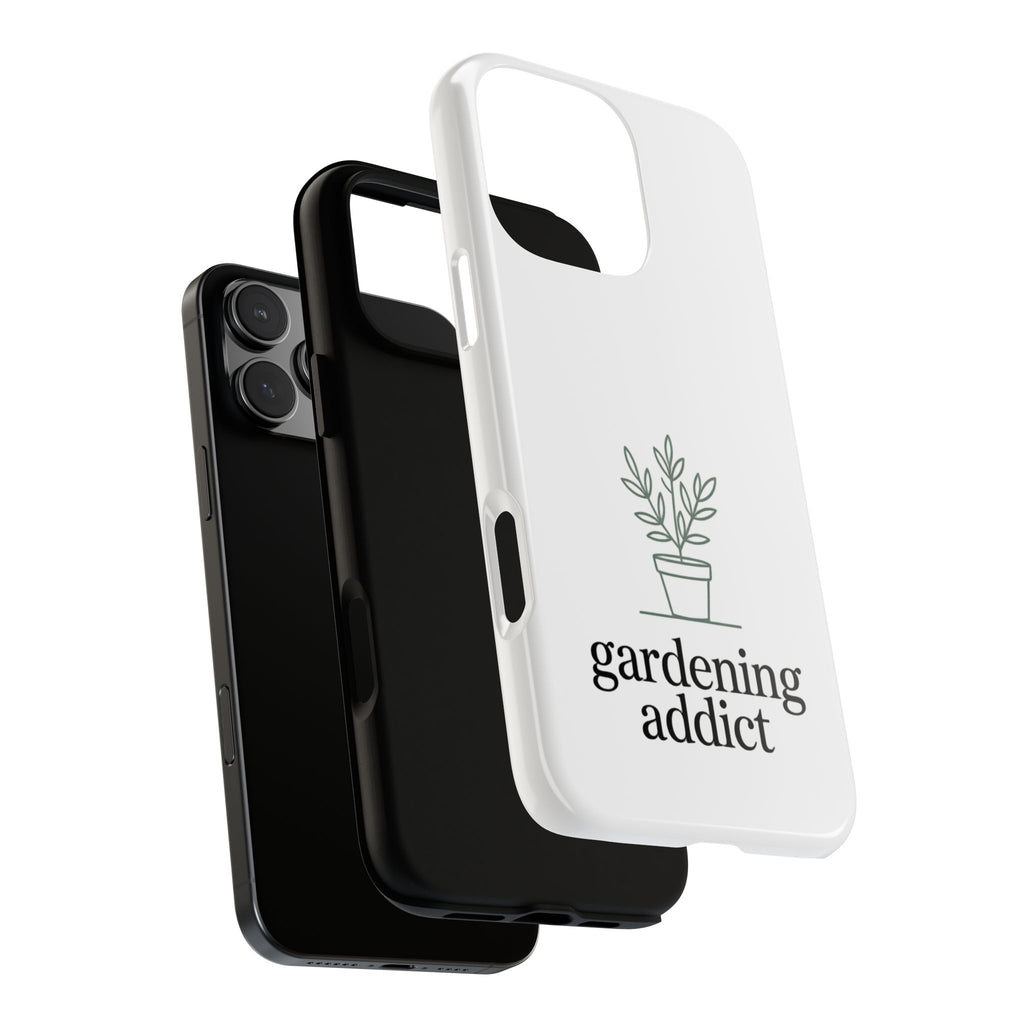 Phone Case — 'gardening addict' Minimal Plant Design