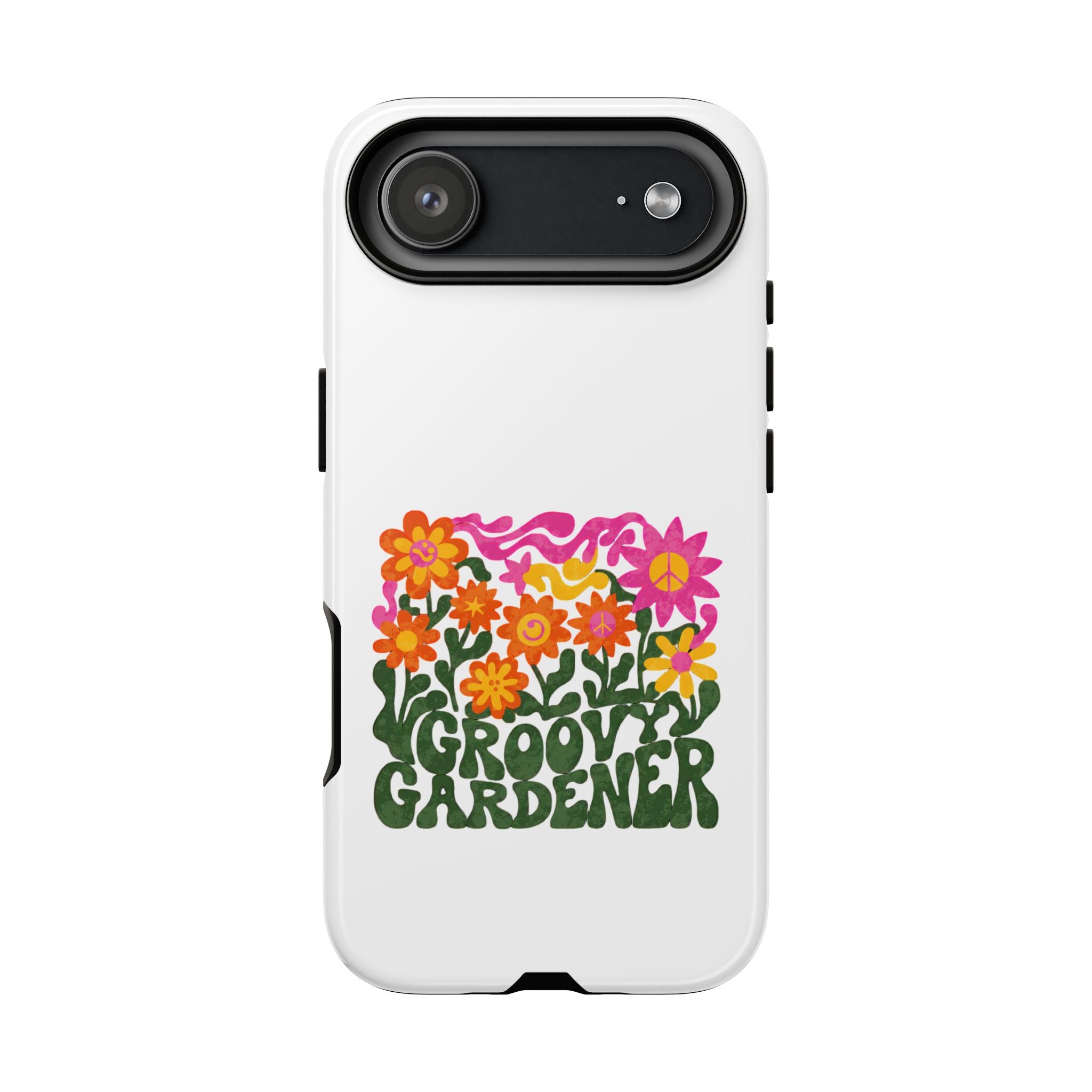 Groovy Gardener Phone Case - Retro Floral iPhone Cover