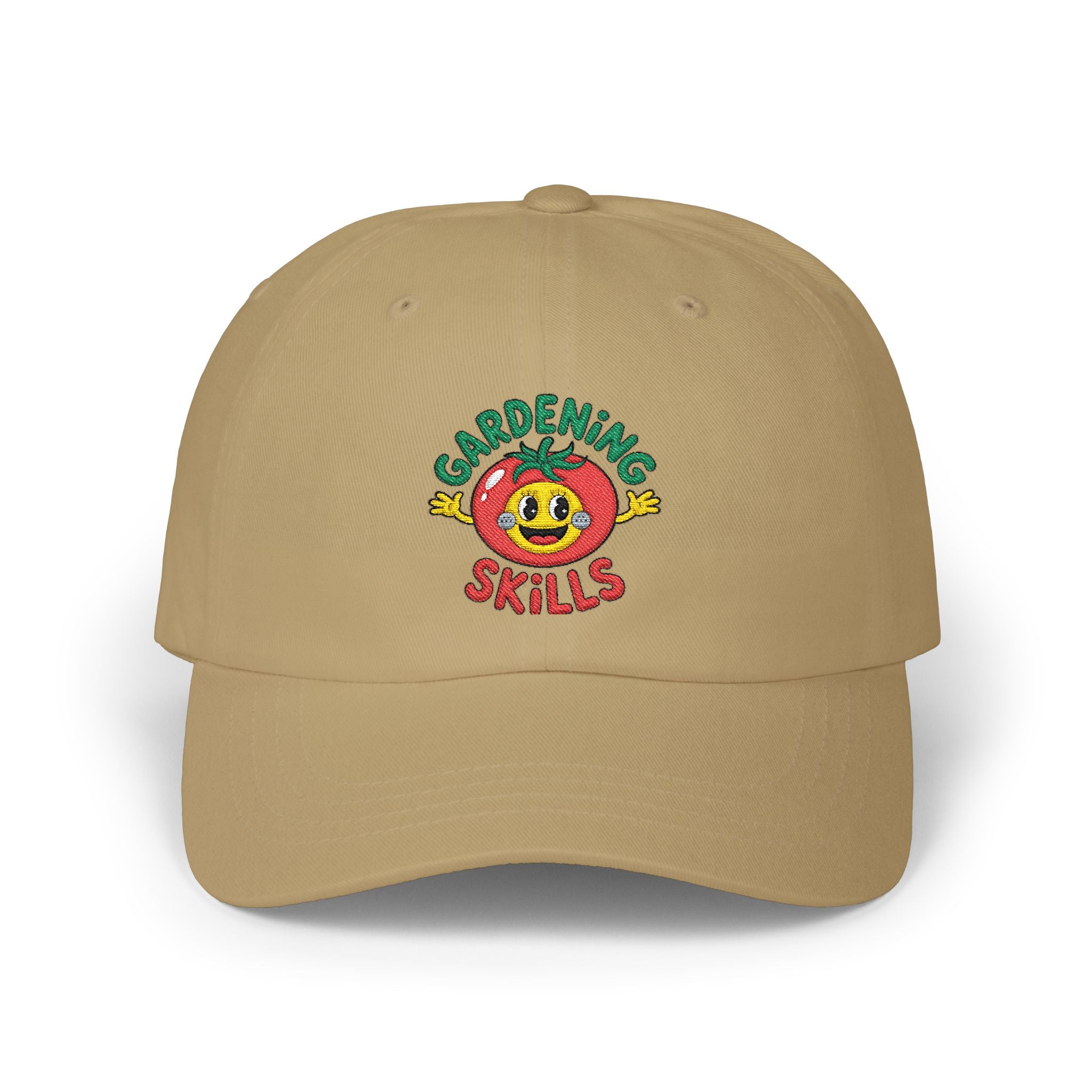 Gardening Skills Dad Cap — Embroidered Tomato Hat for Gardeners