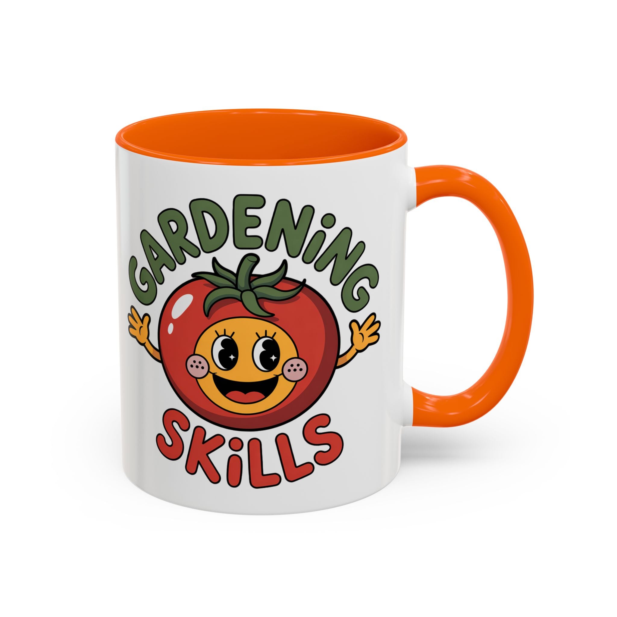 Gardening Skills Tomato Mug — Cute Gardener Coffee Cup (11/15oz)