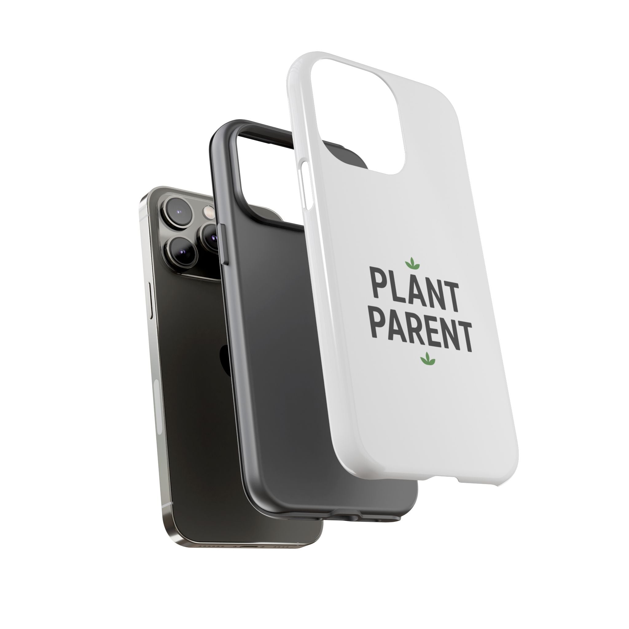 Plant Parent Tough Phone Case – Minimalist Plant Lover Protective Cover