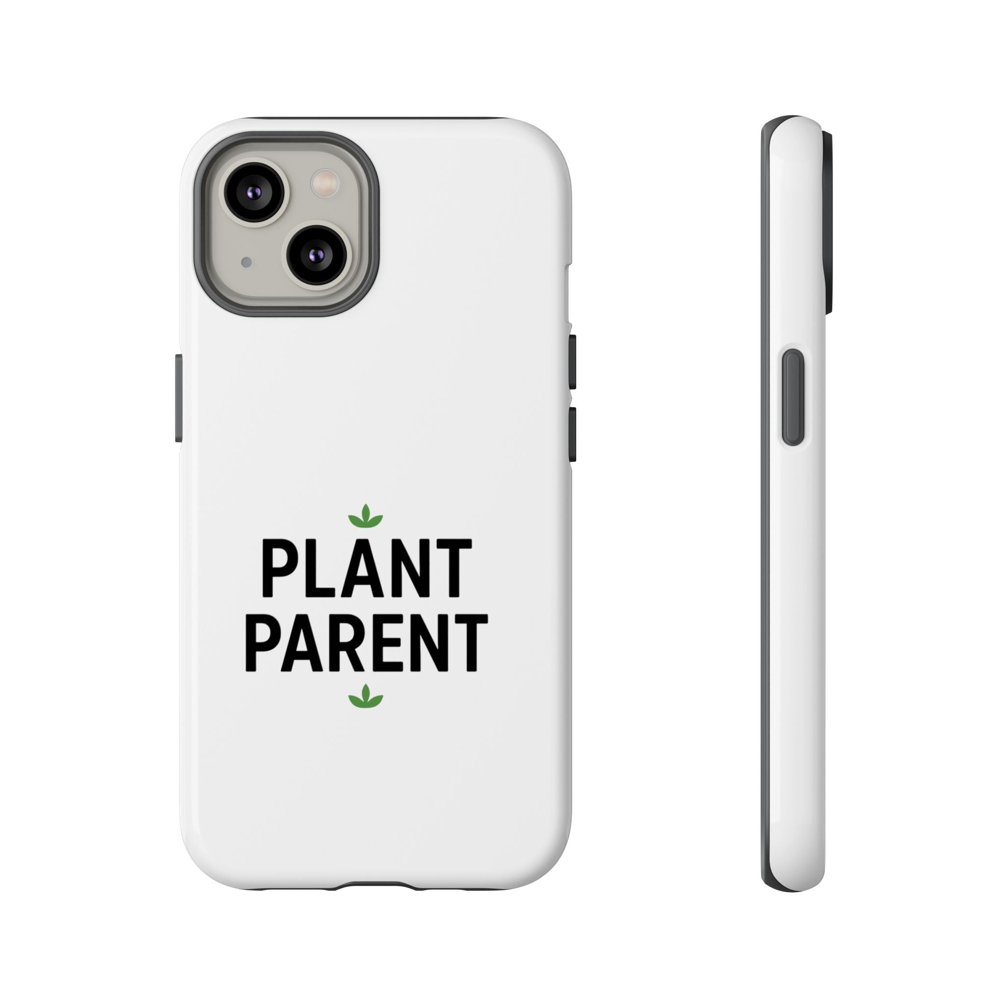 Plant Parent Tough Phone Case – Minimalist Plant Lover Protective Cover