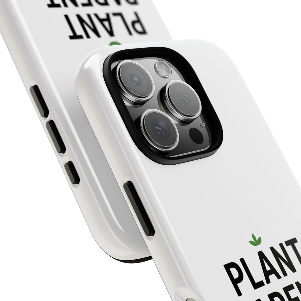 Plant Parent Tough Phone Case – Minimalist Plant Lover Protective Cover