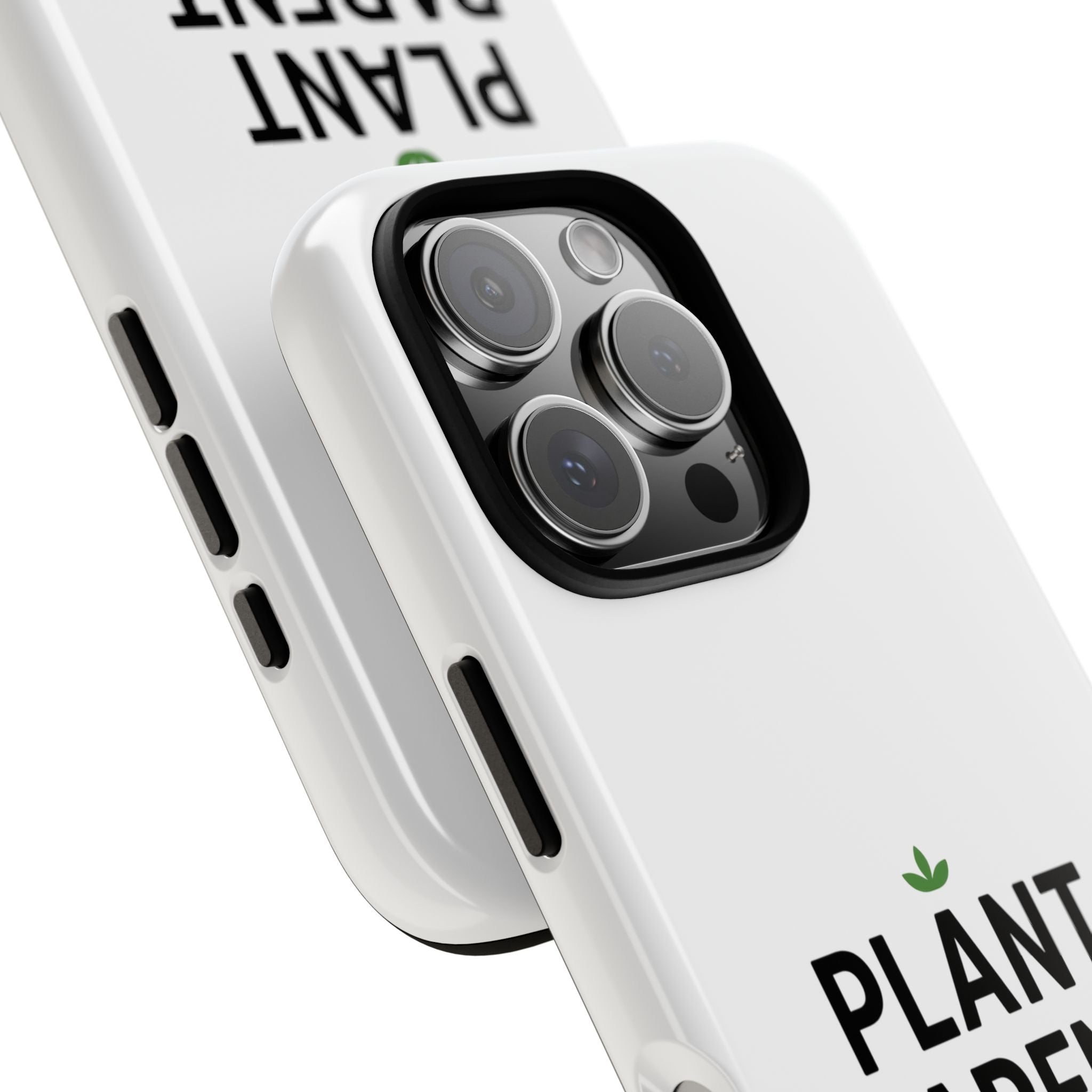 Plant Parent Tough Phone Case – Minimalist Plant Lover Protective Cover