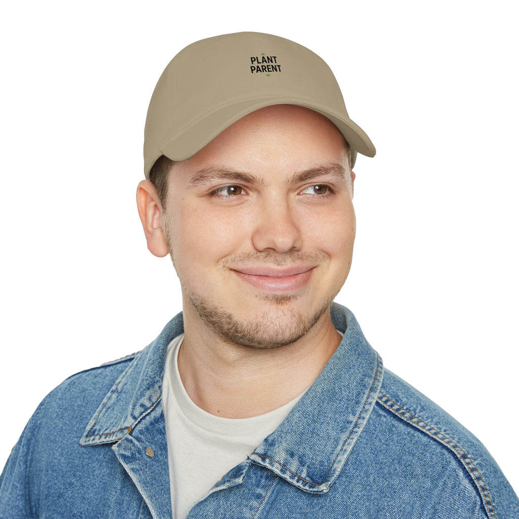 Plant Parent Baseball Cap — Minimal Embroidered Plant Parent Hat